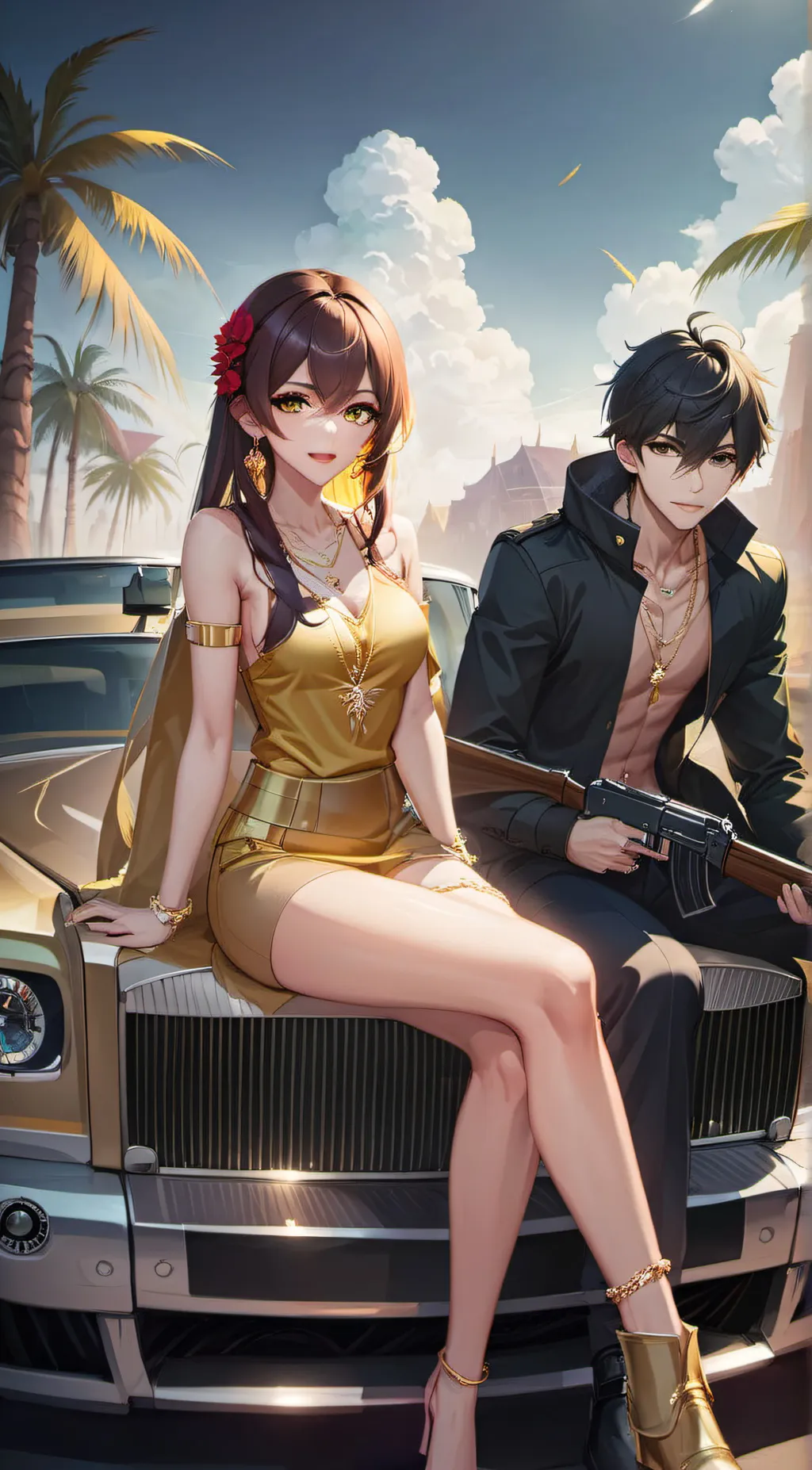 ai character: jimmy and min background