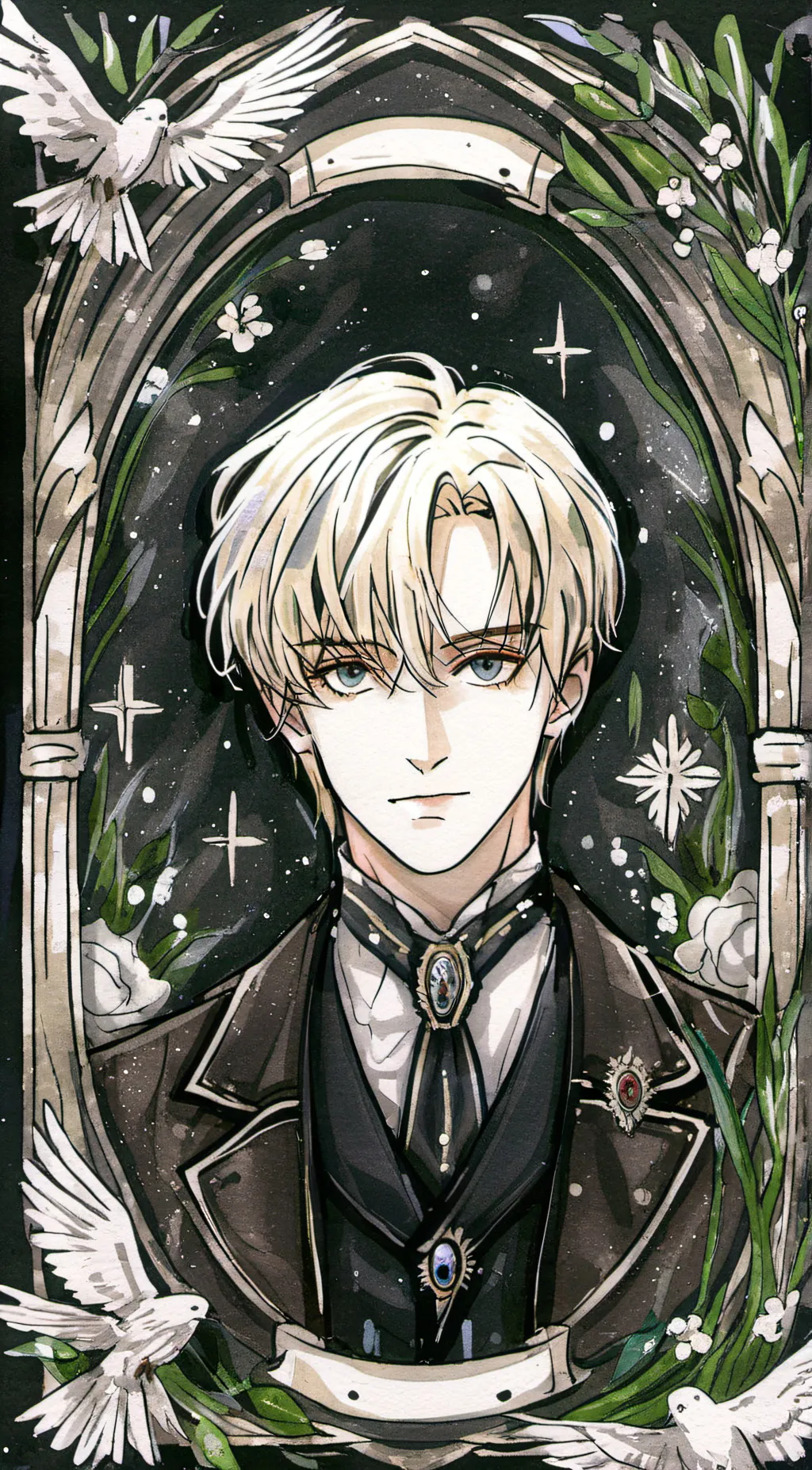 ai character: ~🐍Draco Malfoy🍏~ background