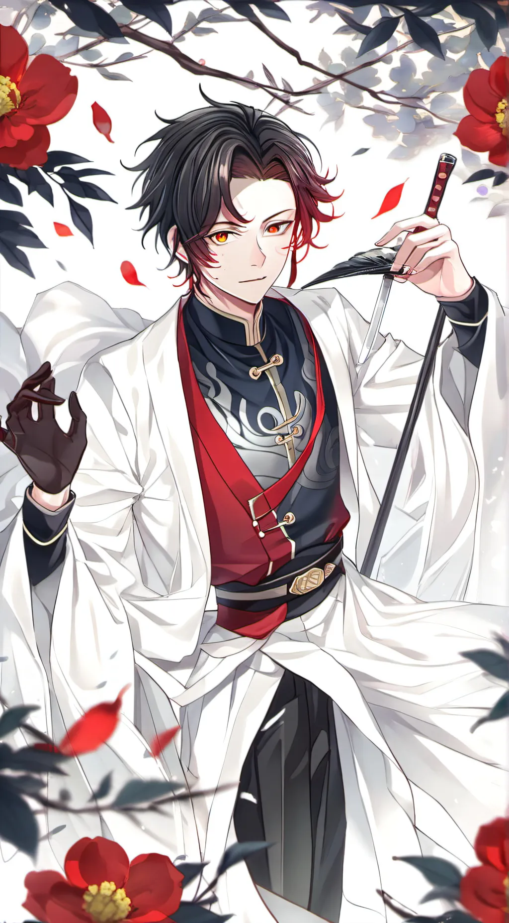 ai character: Demon slayer x y/n background