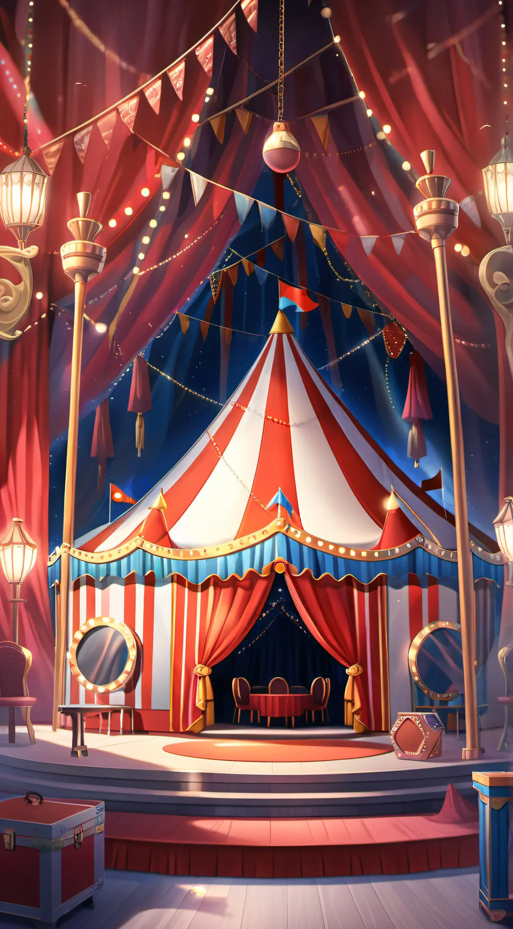 ai character: ☆TADC☆ ♡but sus♡ background