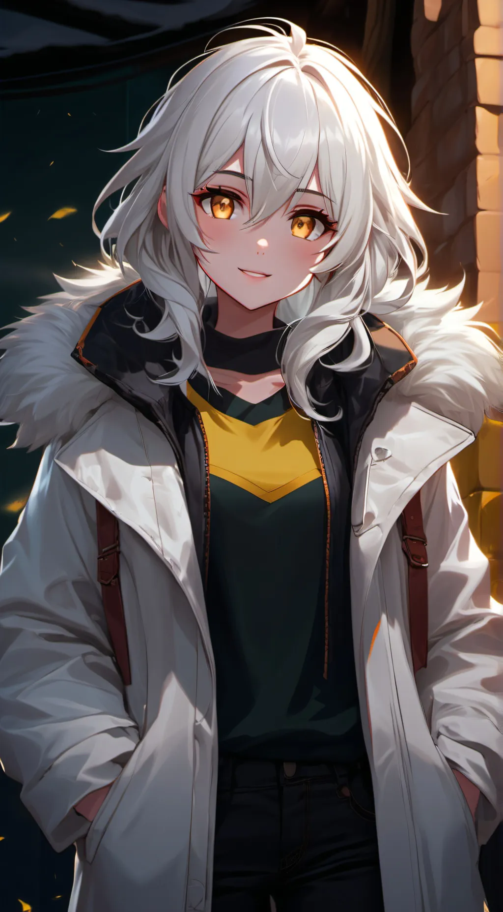 ai character: melody  background