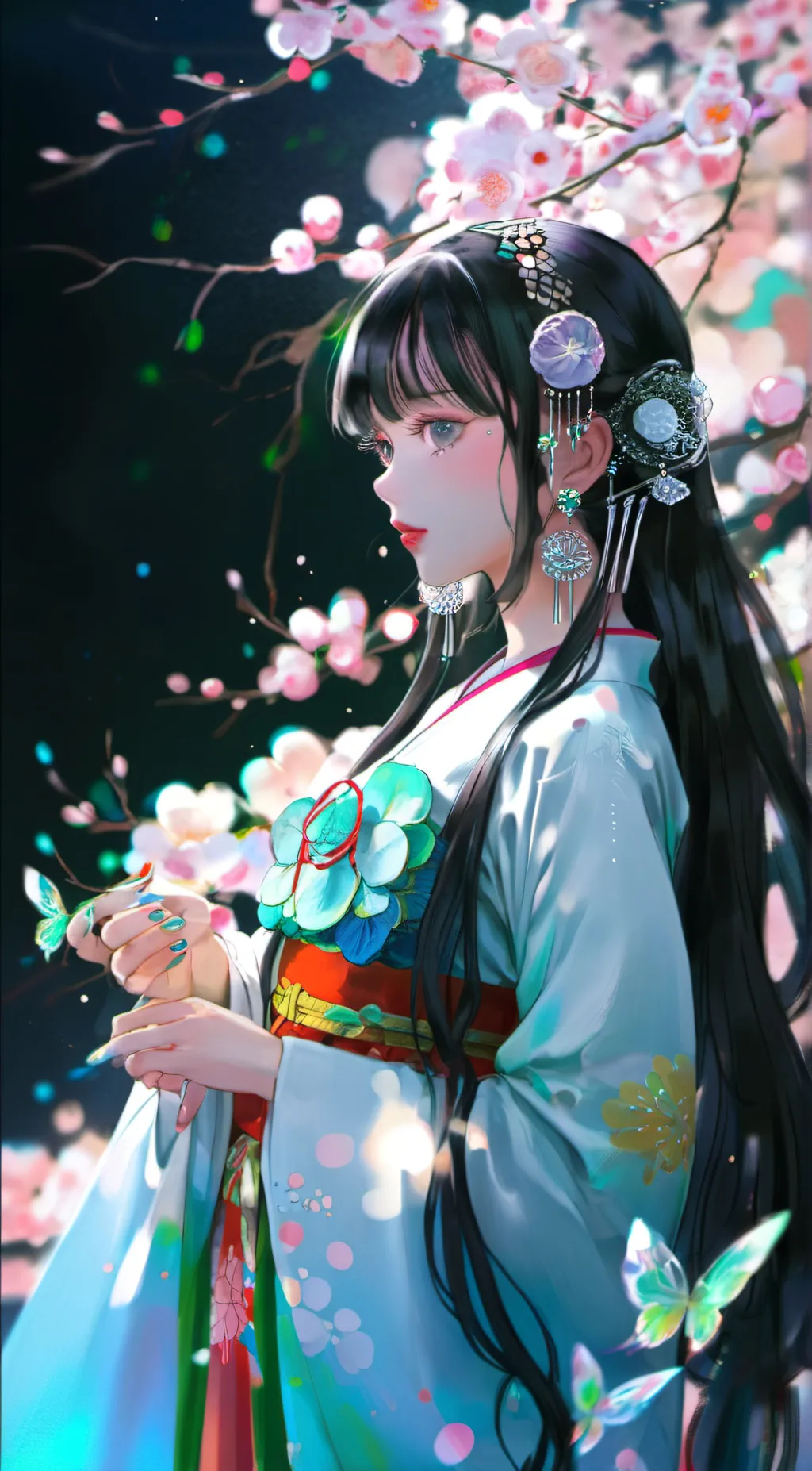 ai character: Alexis  background