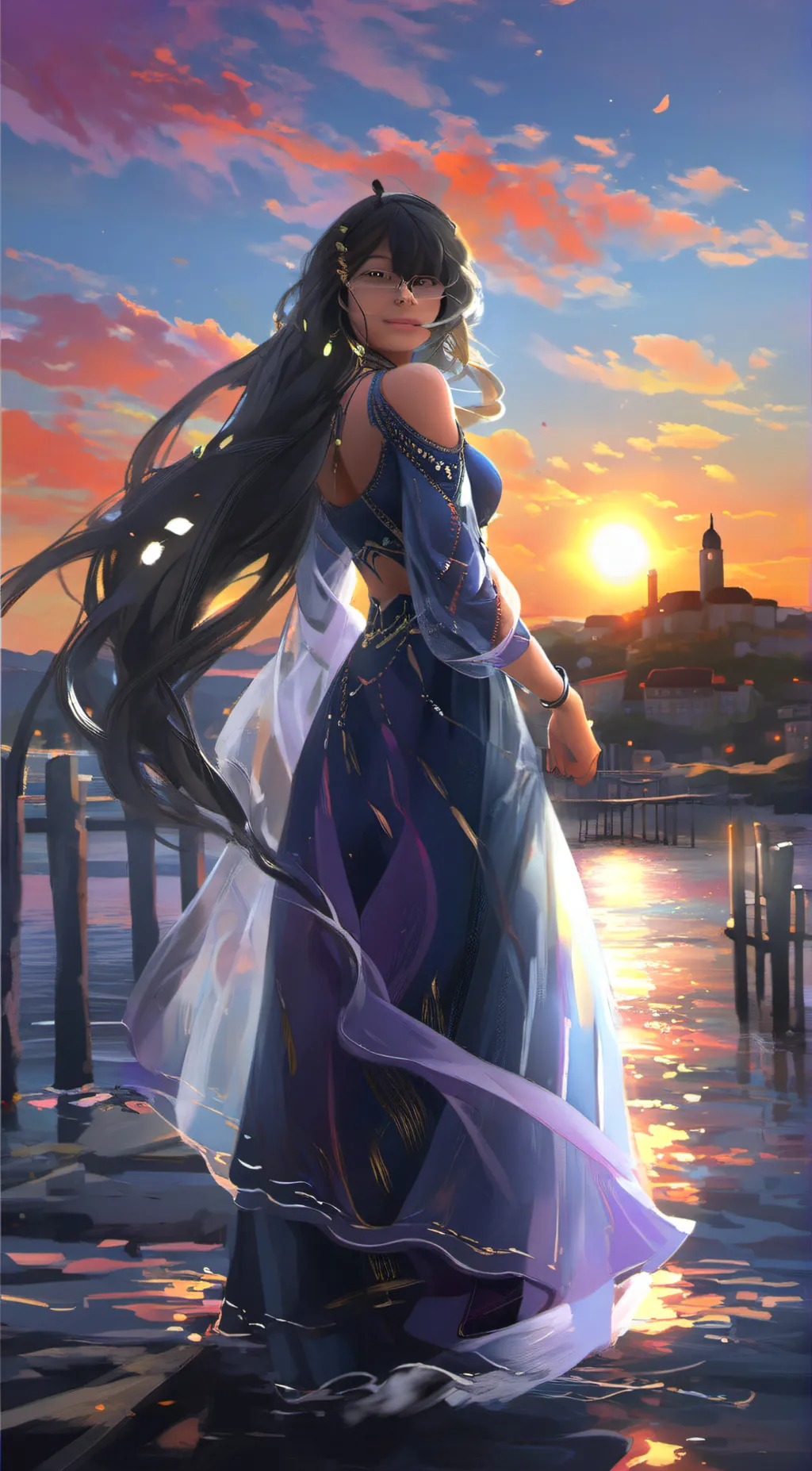 ai character: Sofia background