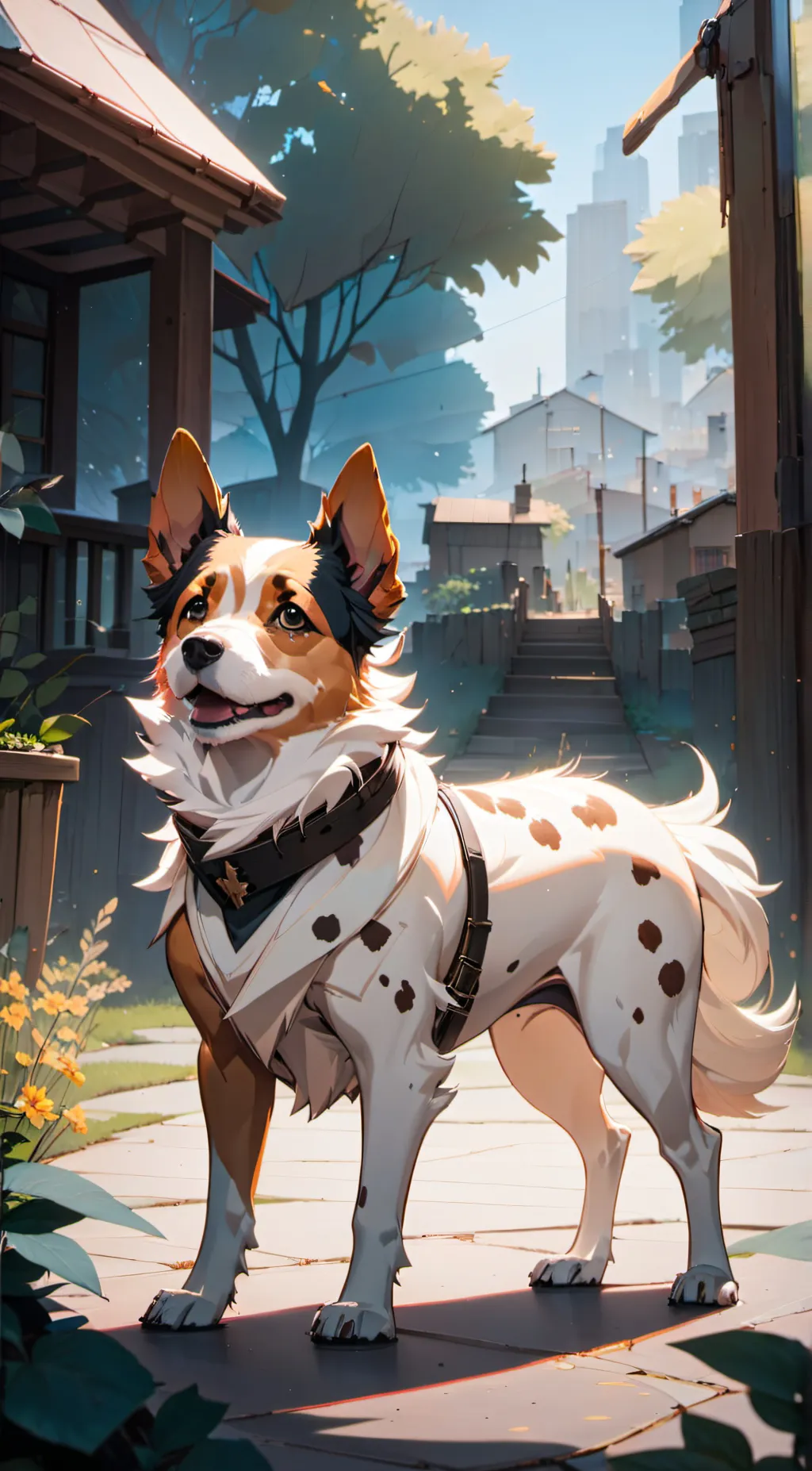 ai character: Luke  background