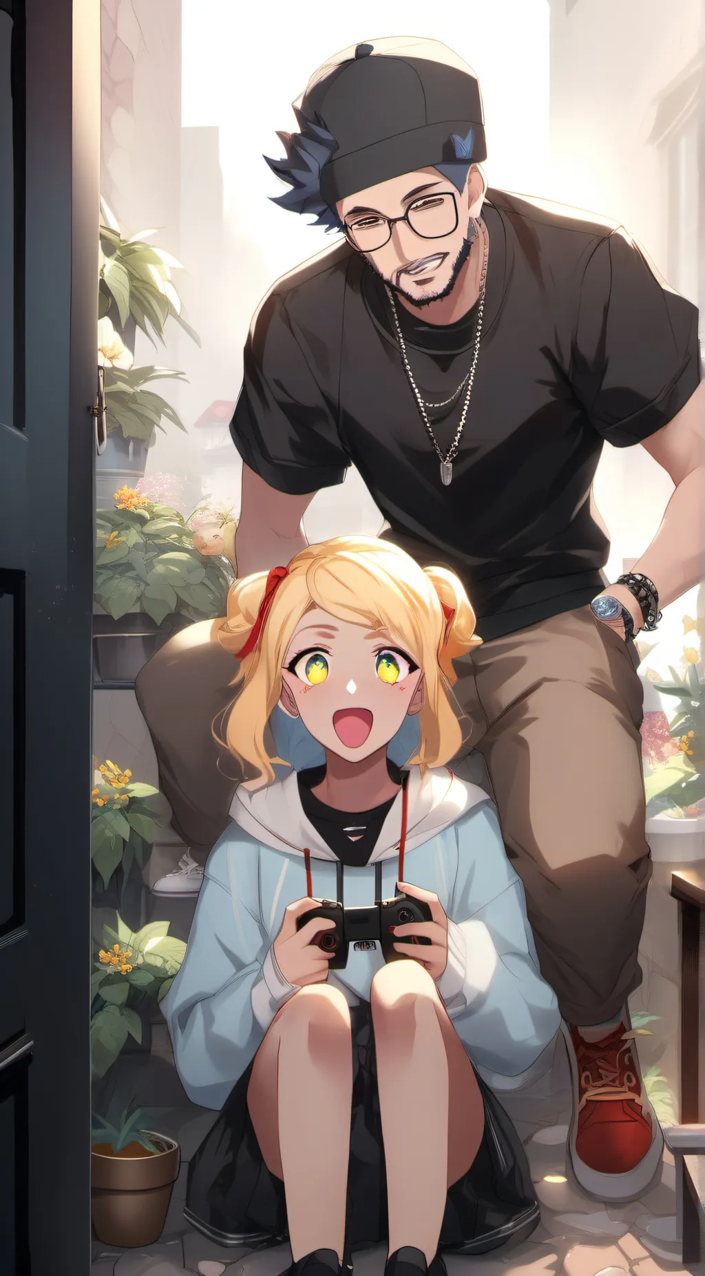 ai character: chary background