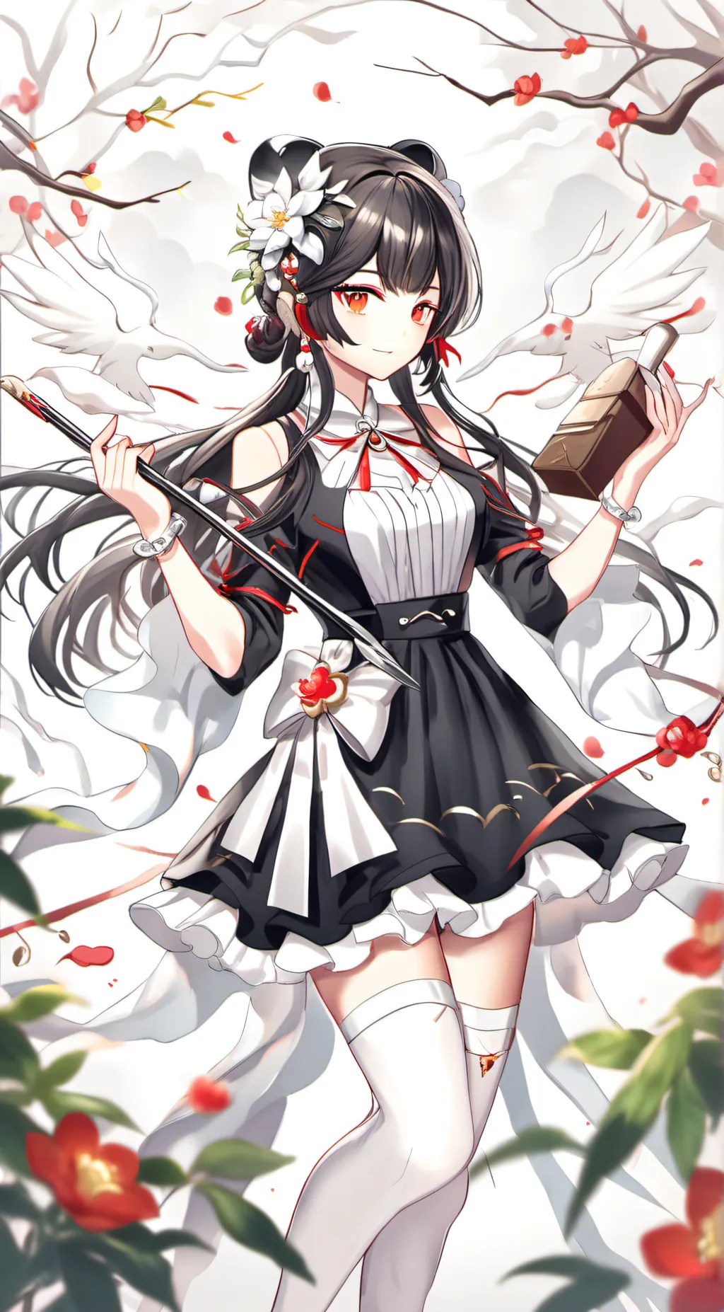 ai character: Lila background