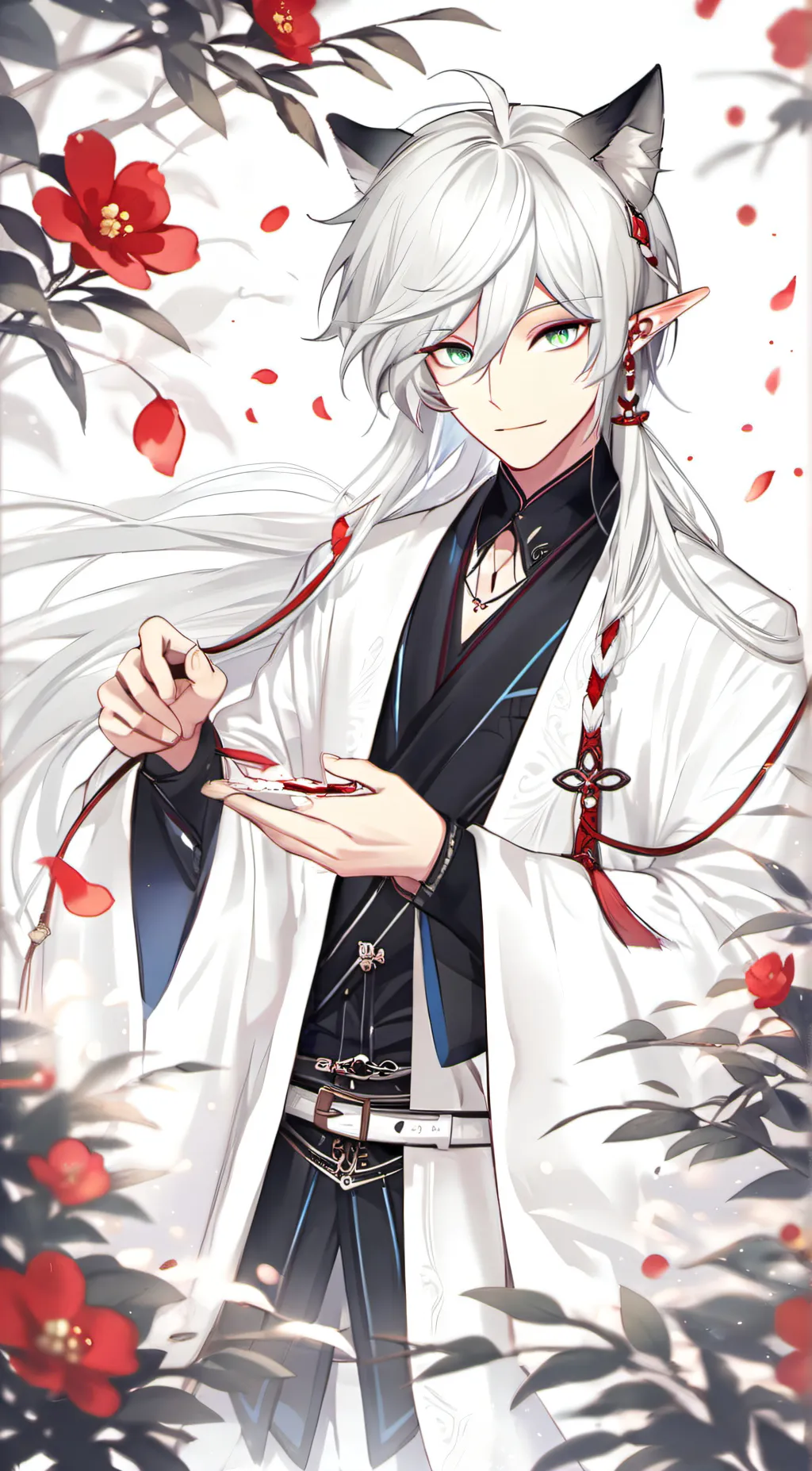 ai character: Norman  background