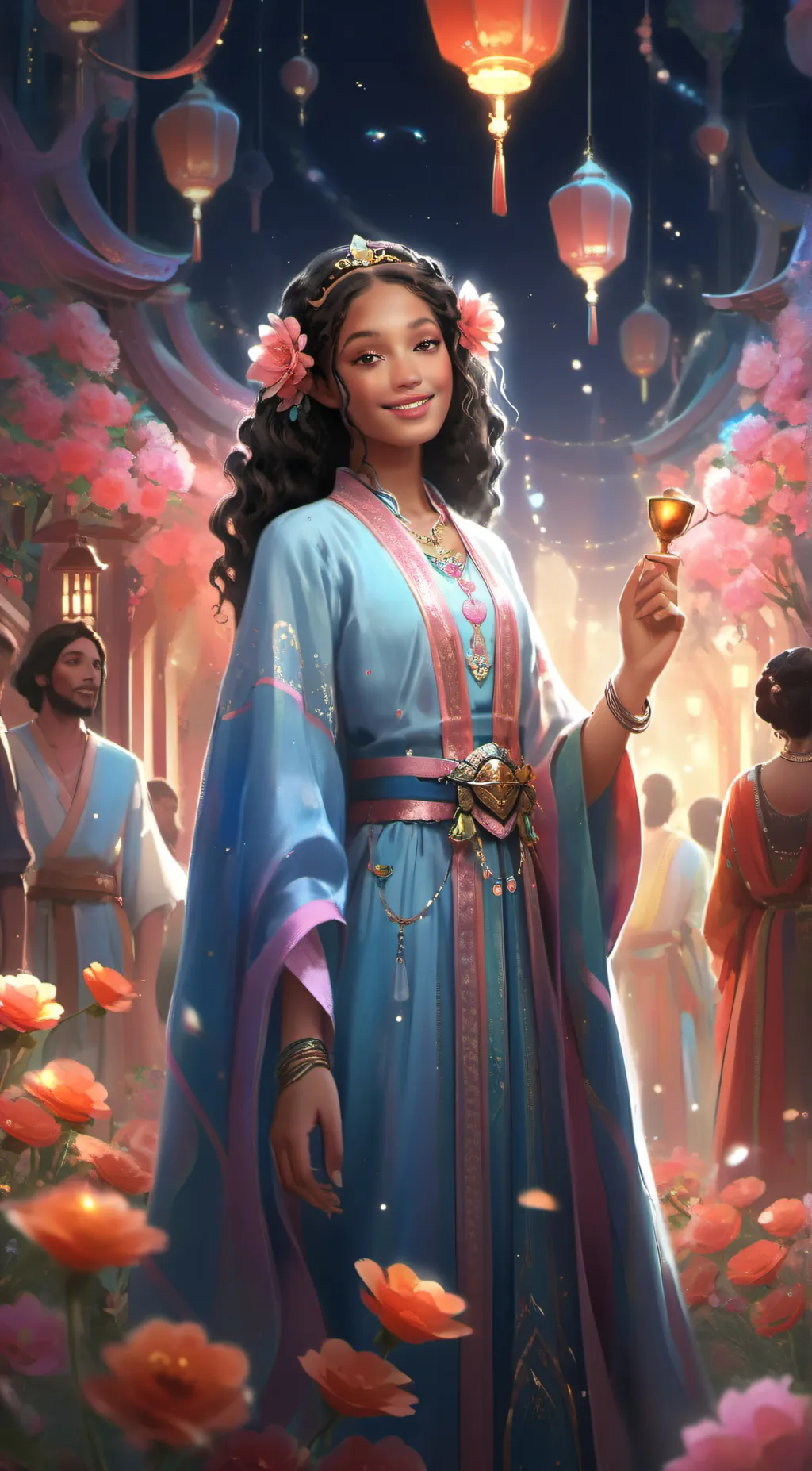 ai character: Mia background