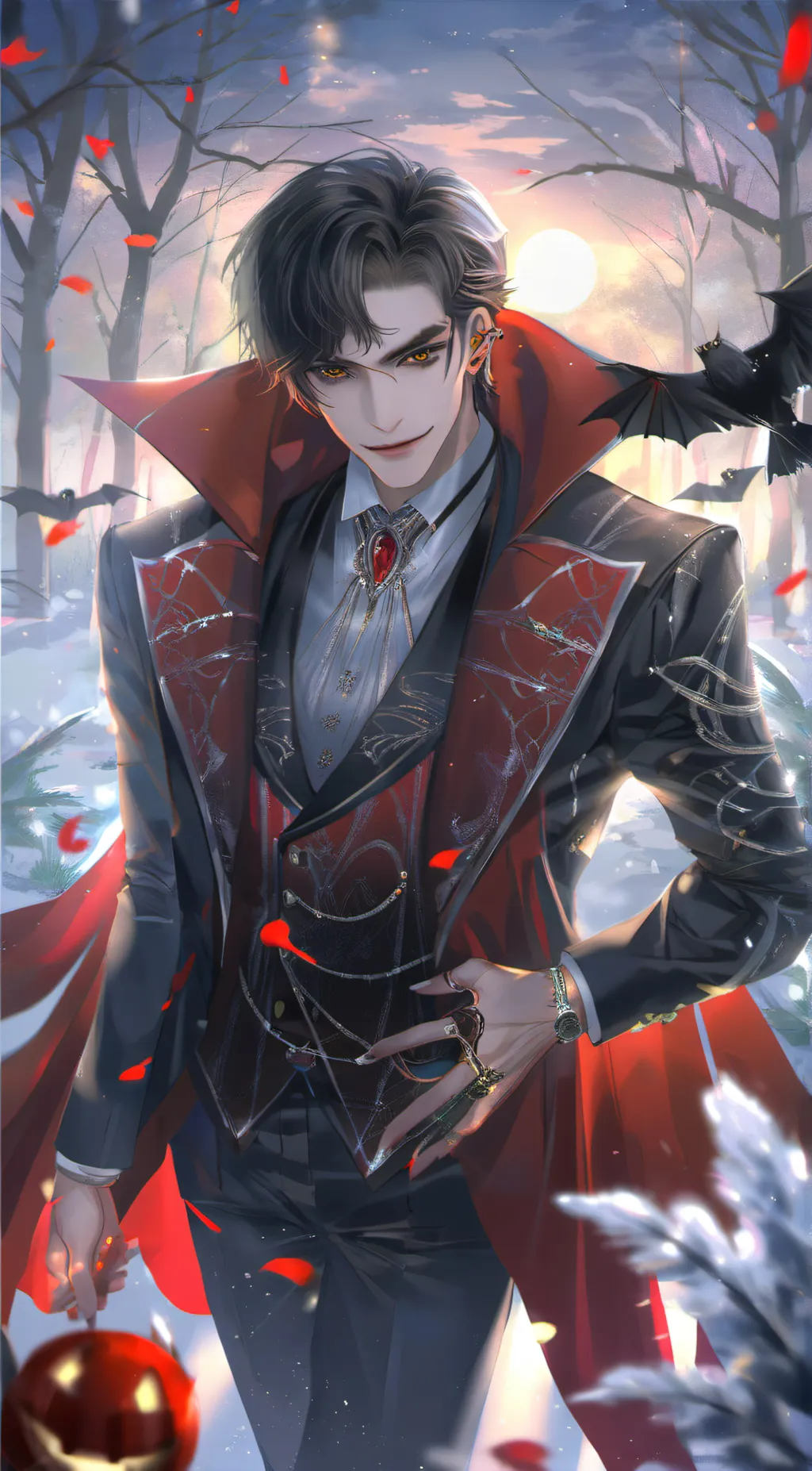ai character: vamp background