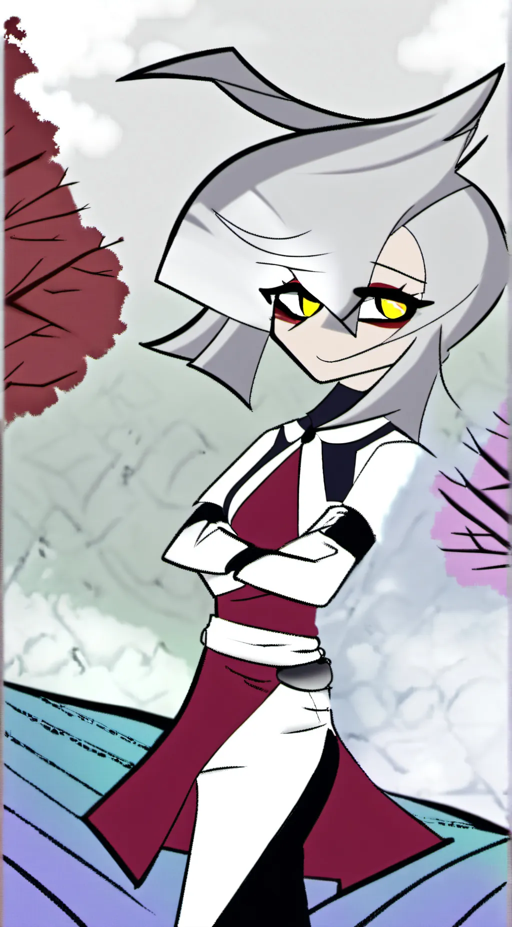 ai character: Helluva boss background