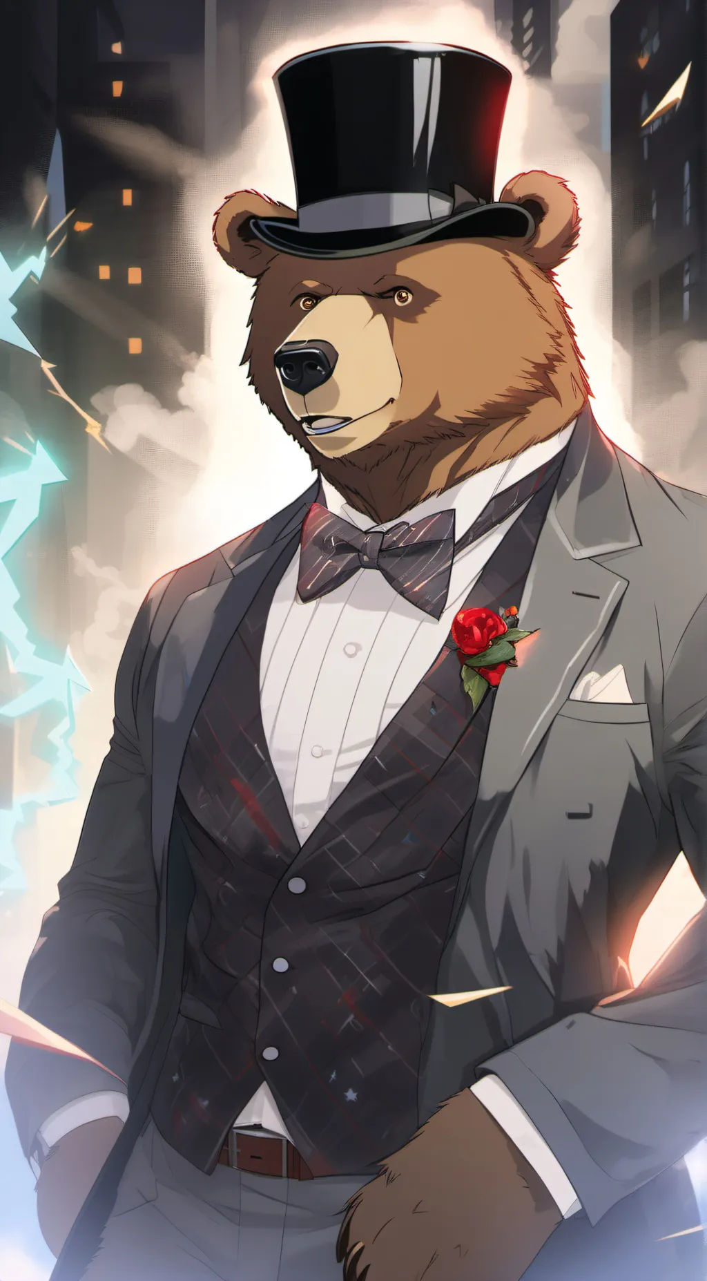 ai character: freddy faz background