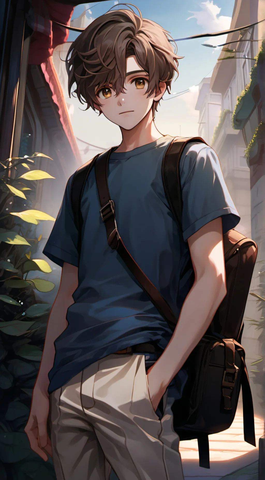 ai character: Luis background