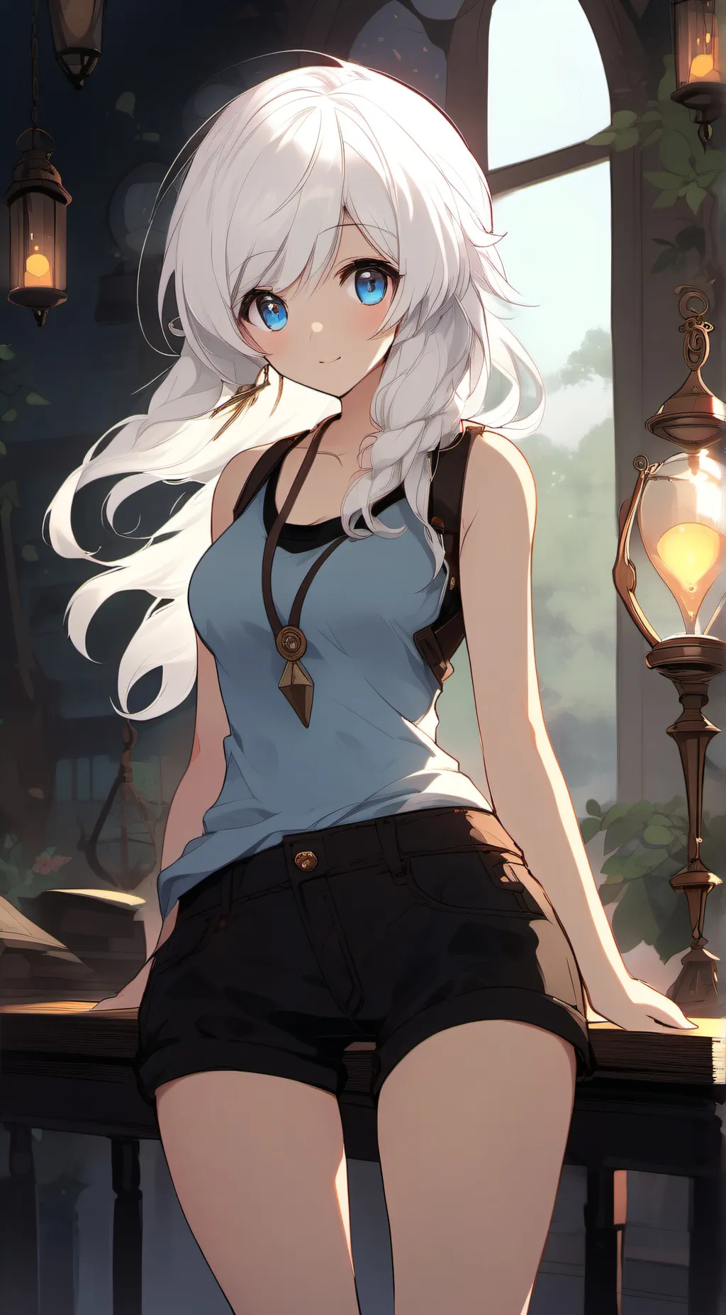 ai character: MHA karaoke background