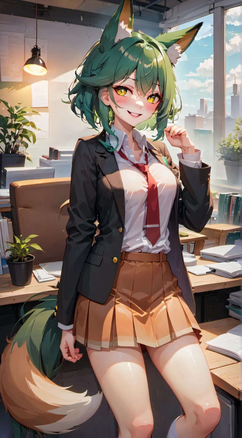 ai character: Hyuni background
