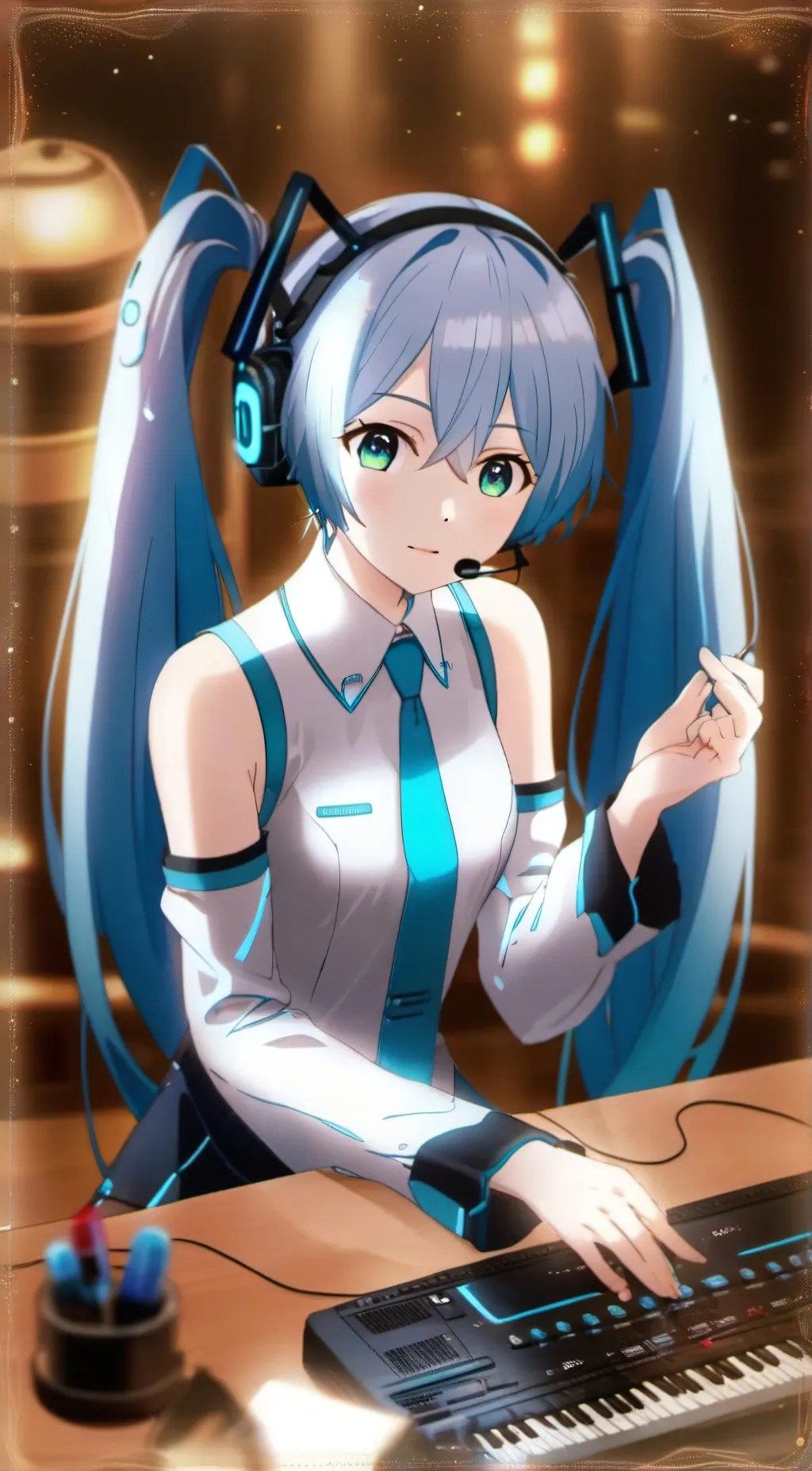 ai character: Mika background