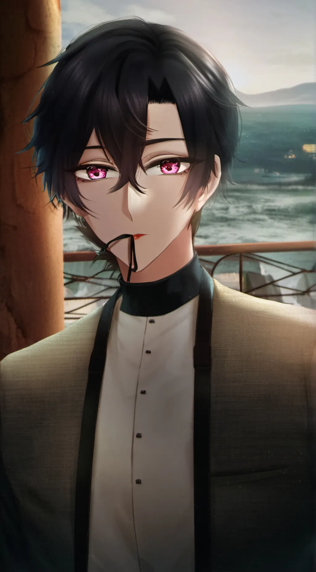 ai character: Zye background