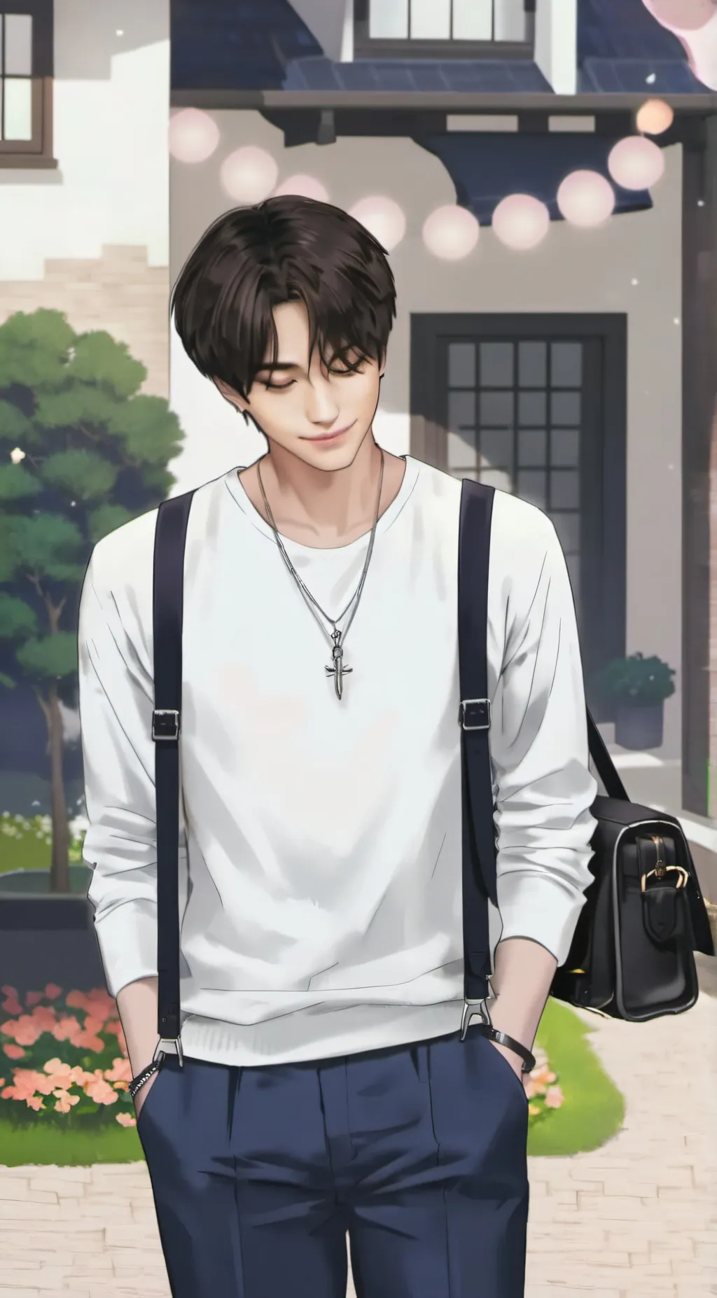 ai character: Jungwon  background