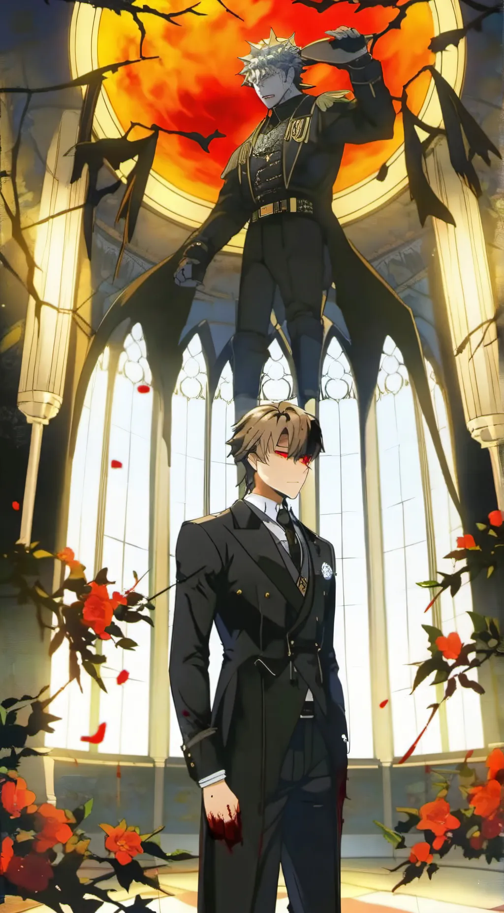 ai character: Aliflle Lancaster. background