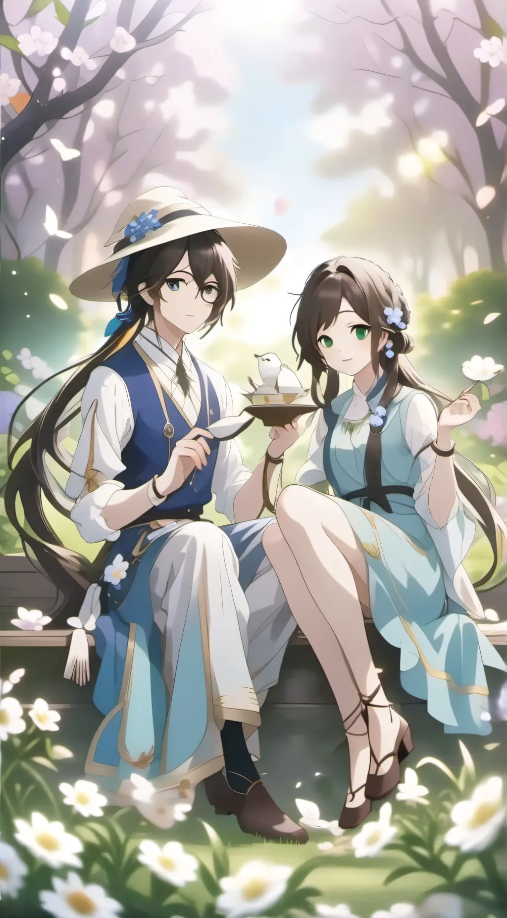ai character: April background