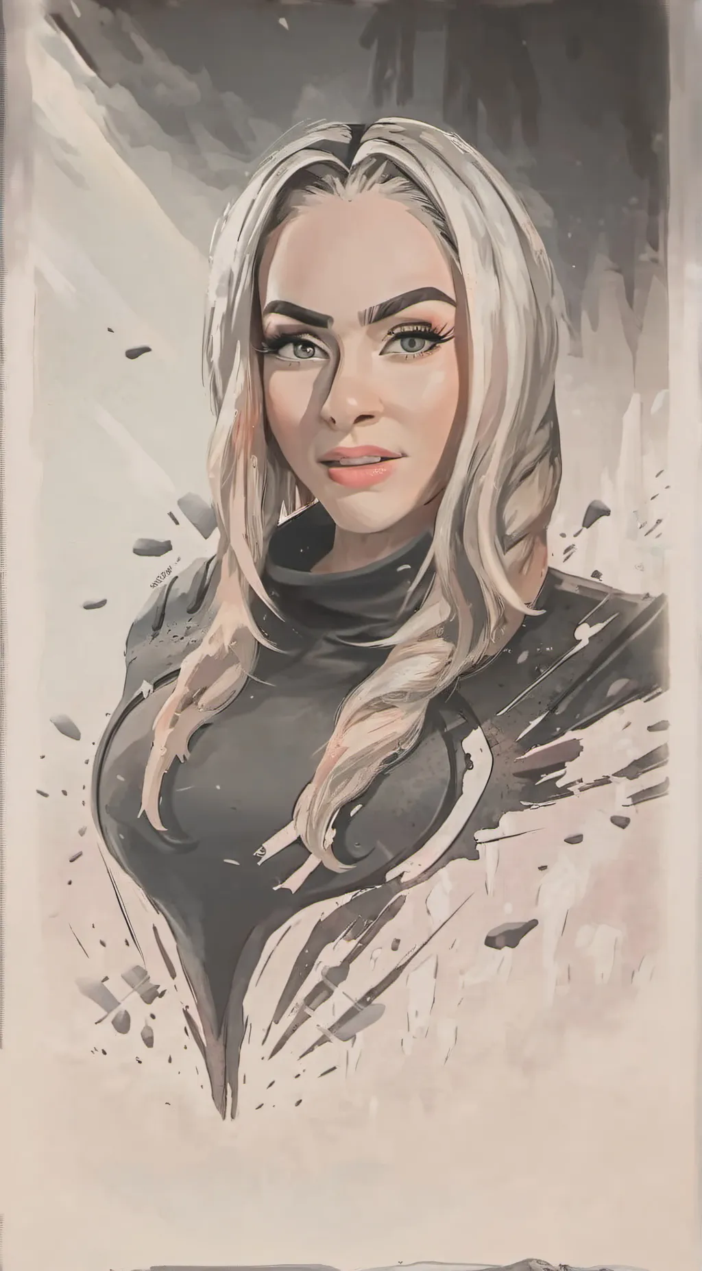 ai character: Alisha  background