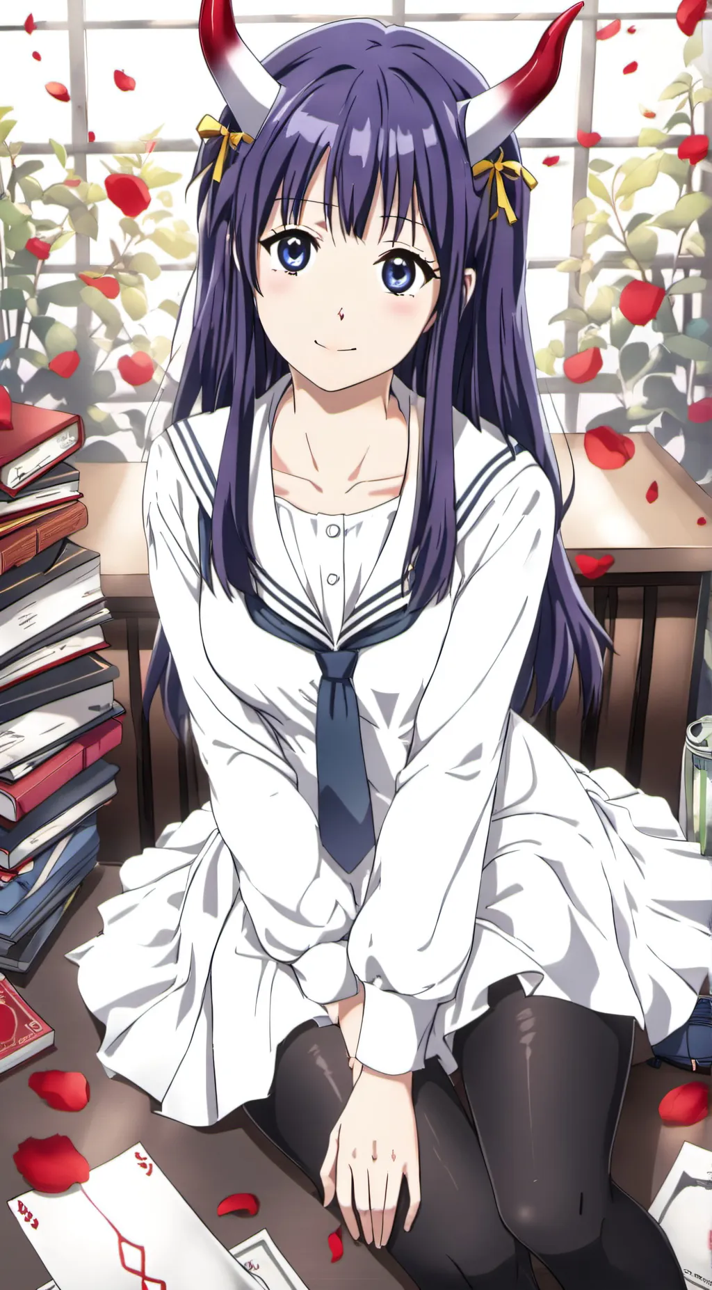 ai character: Teruhashi  background