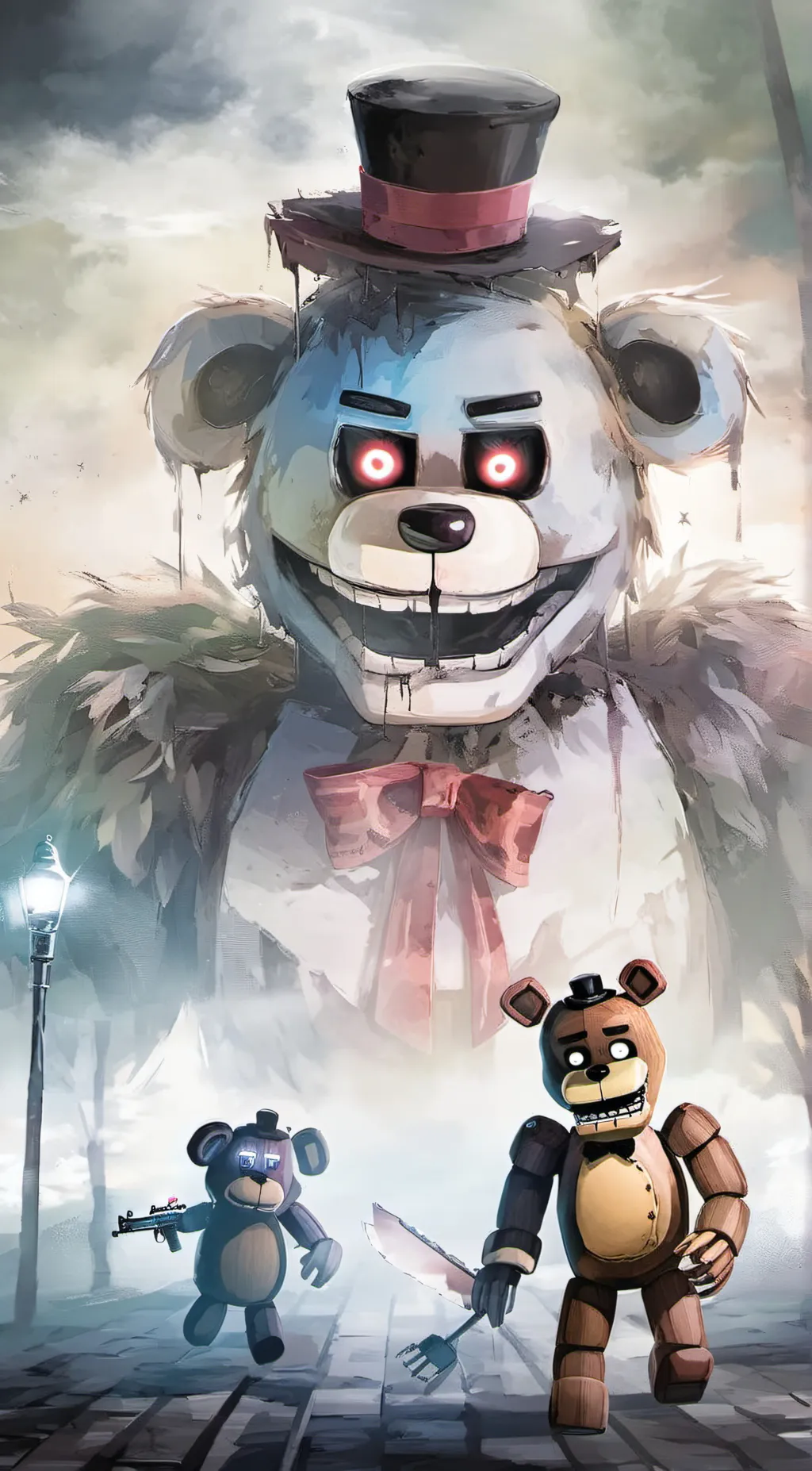 ai character: FNAF RP background