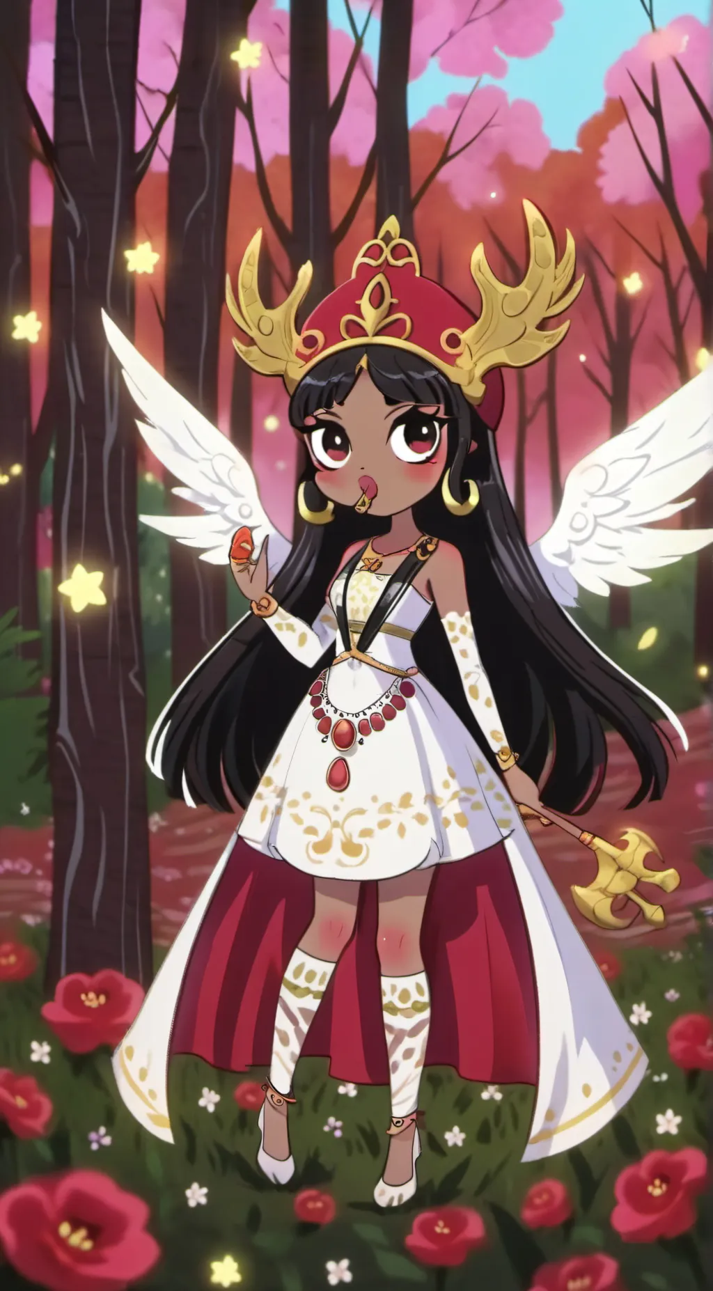 ai character: karliana  background