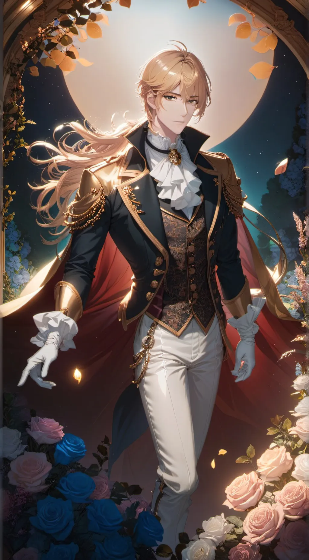 ai character: Leo background