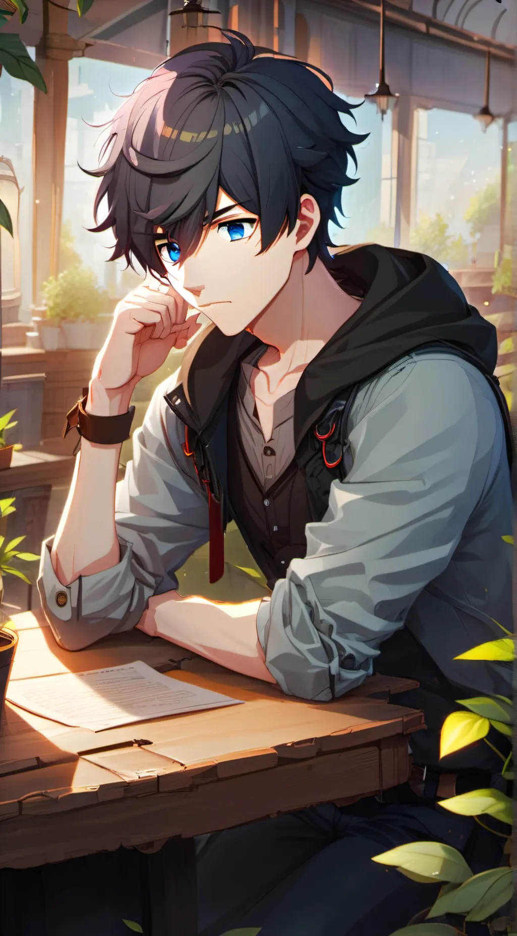 ai character: Arthur background