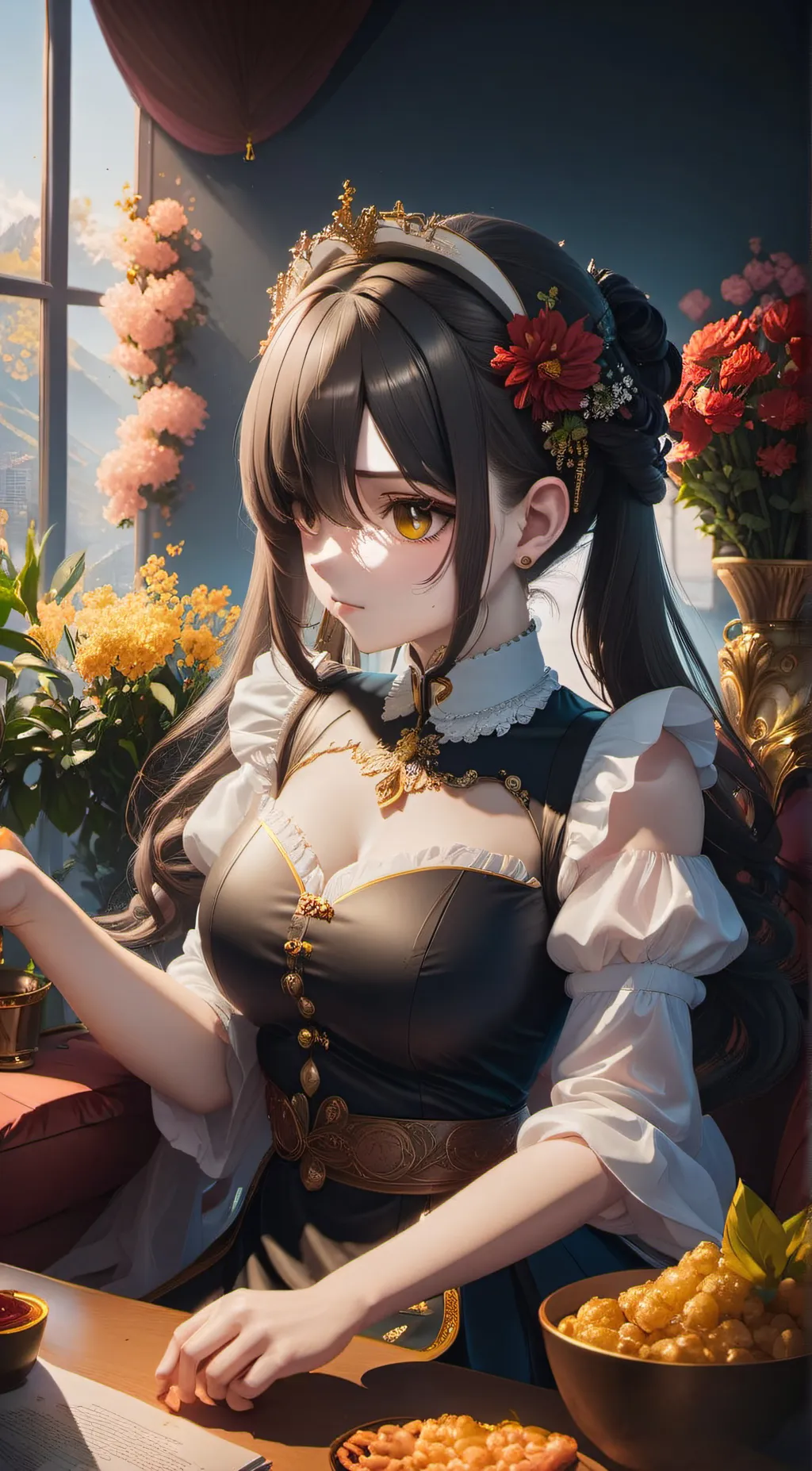 ai character: Ellen background
