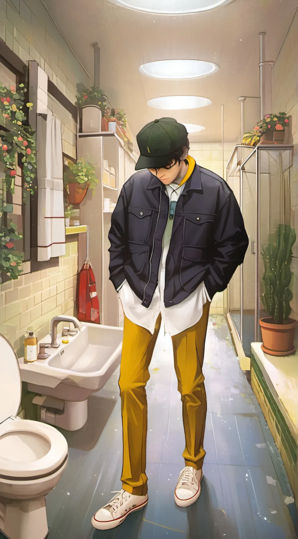 ai character: Kade background