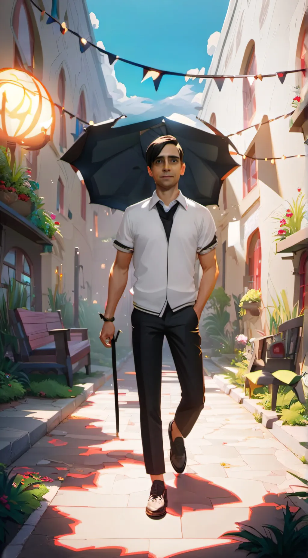 ai character: TUA background