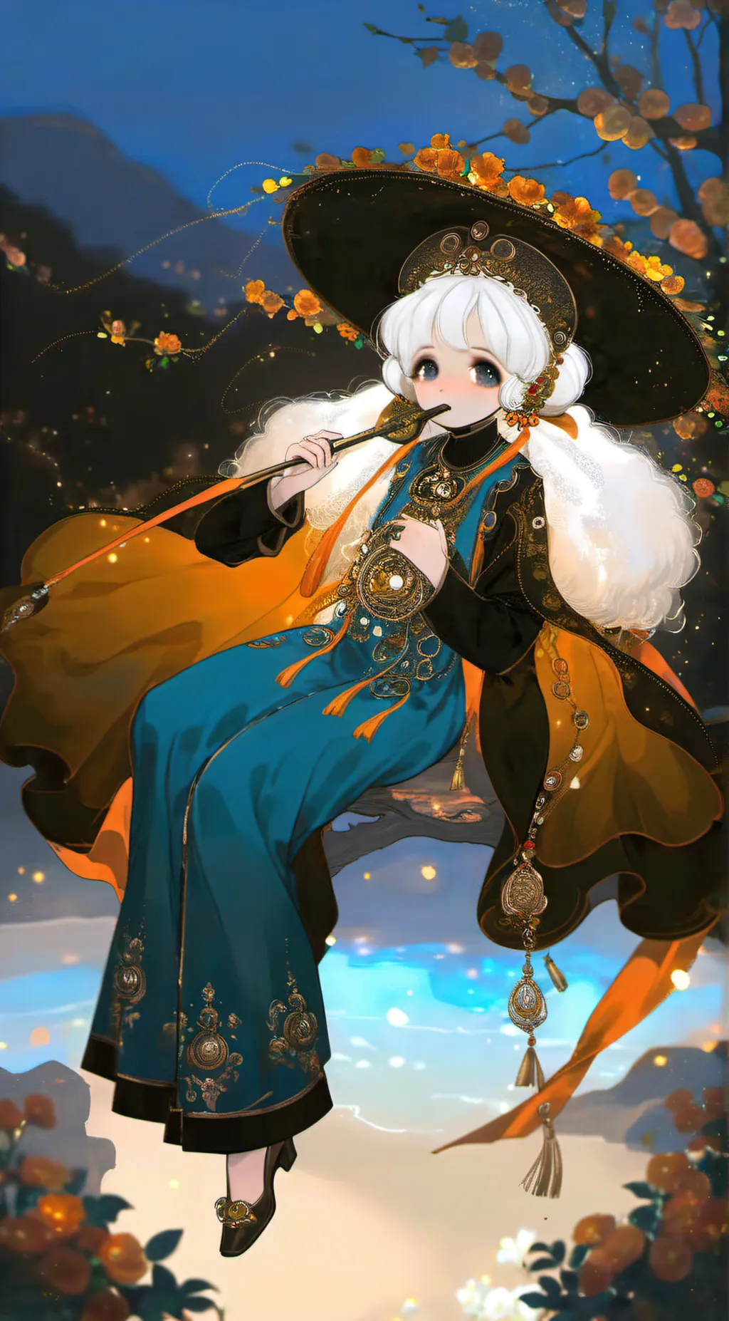 ai character: lydia  background