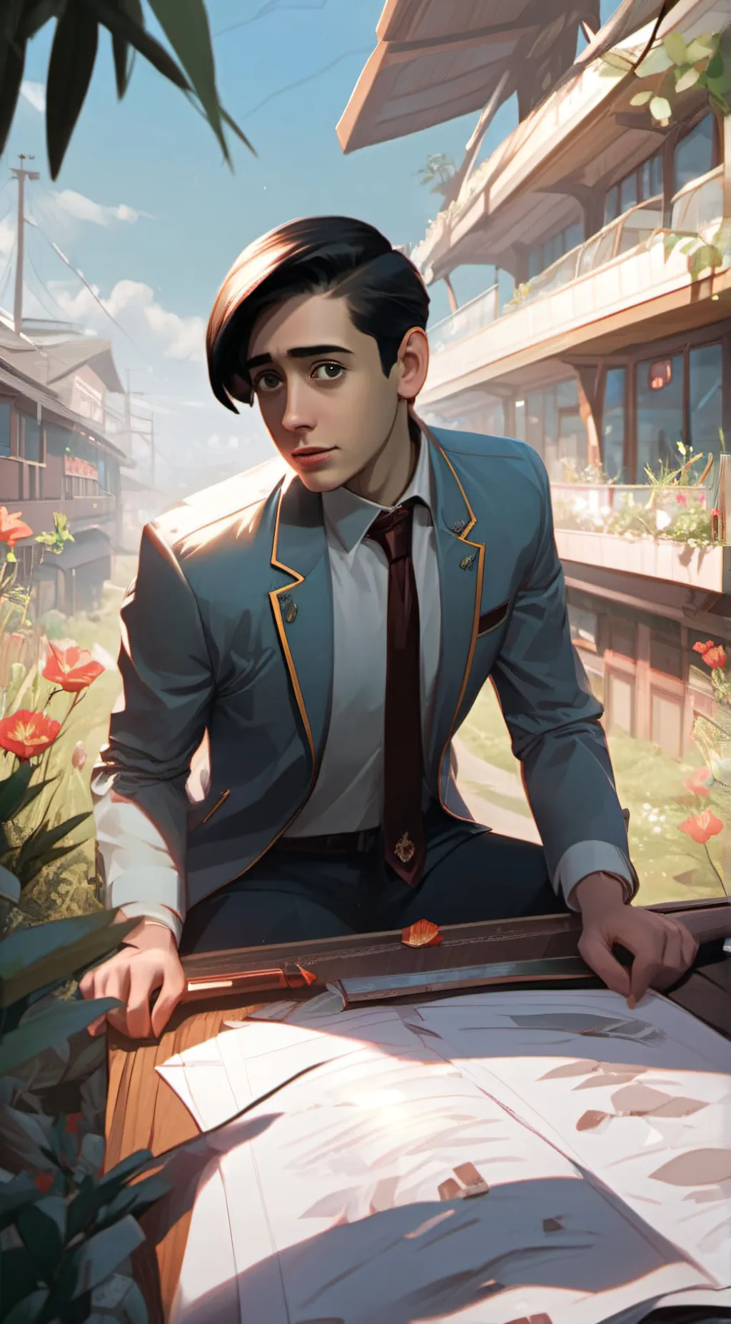 ai character: TUA background