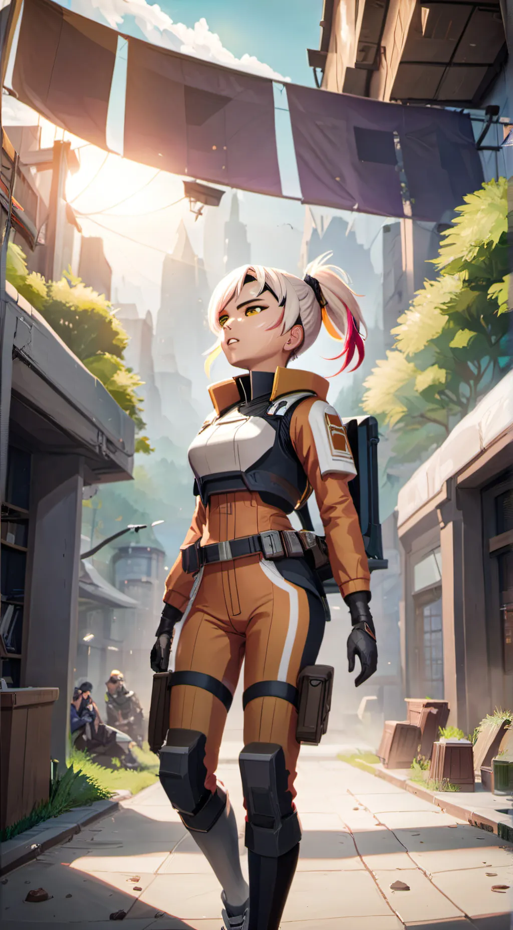 ai character: Valkyrie background