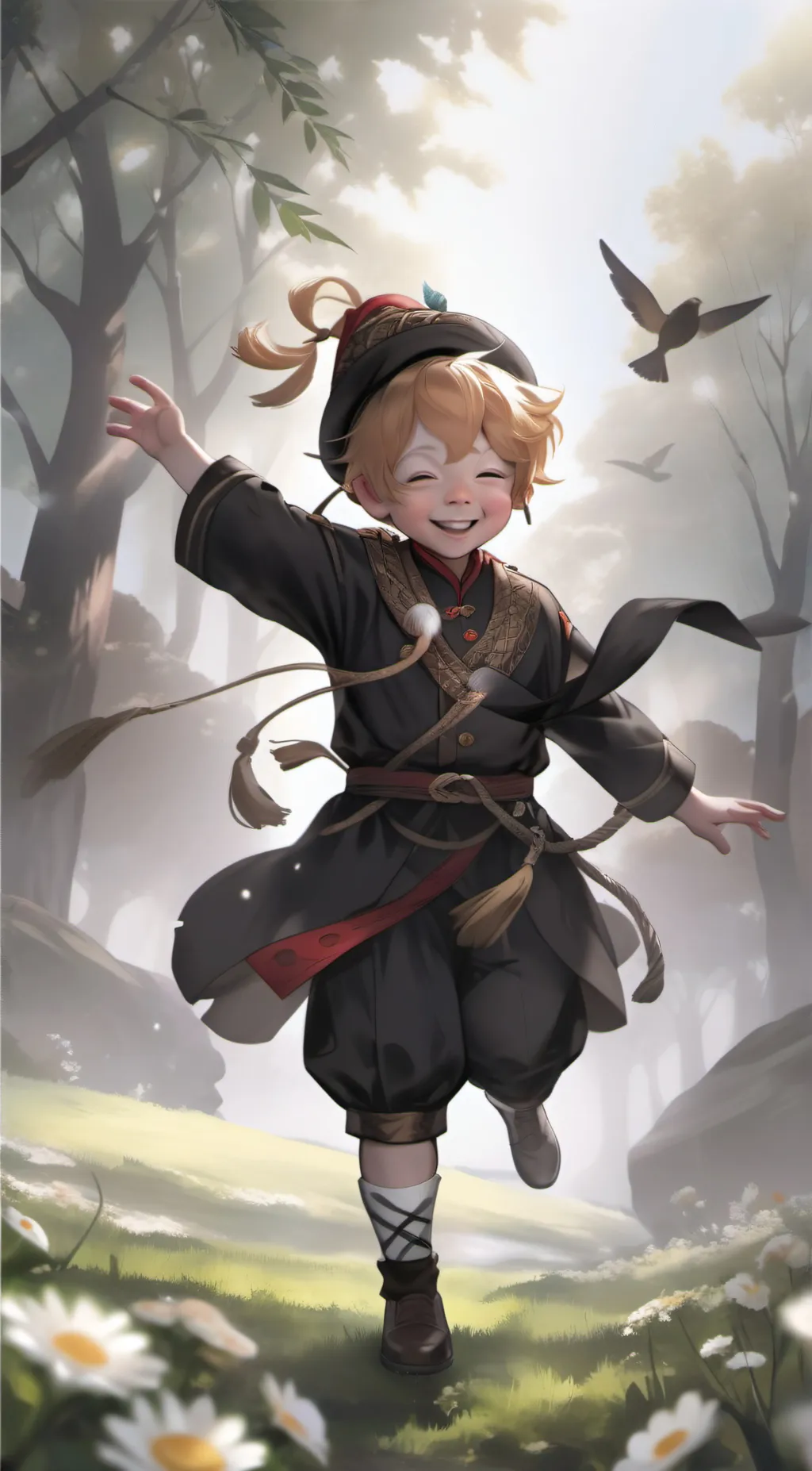 ai character: Parker background