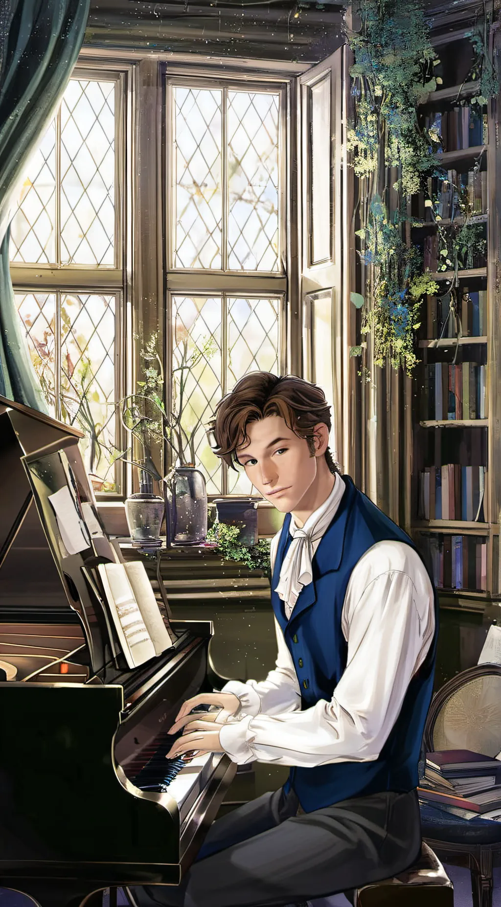 ai character: Nick background