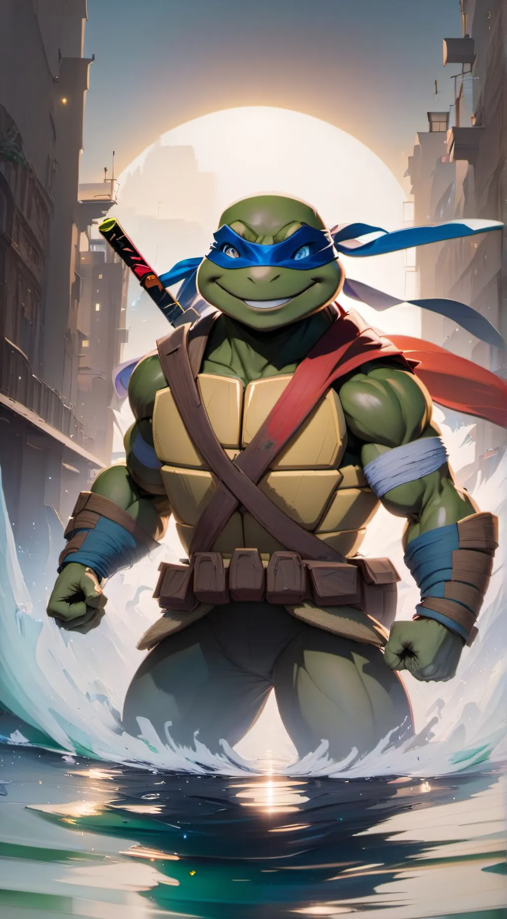 ai character: tmnt2012 background