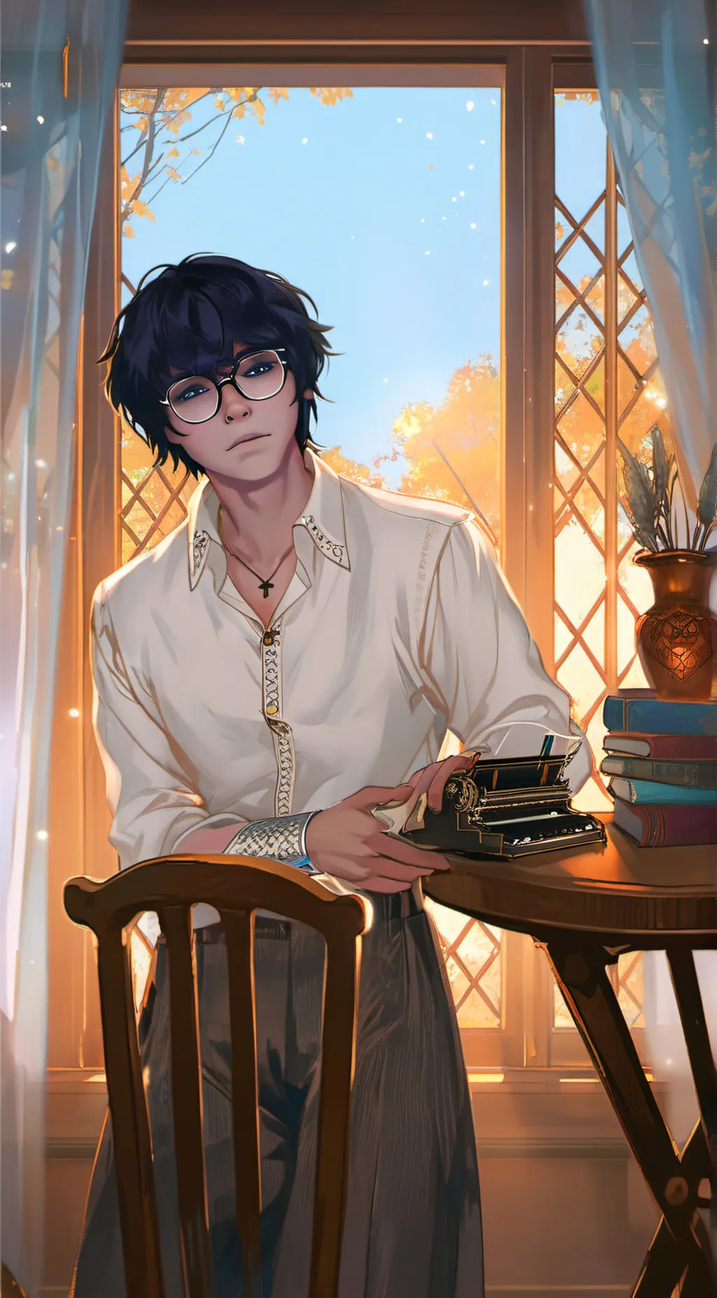 ai character: Alex background
