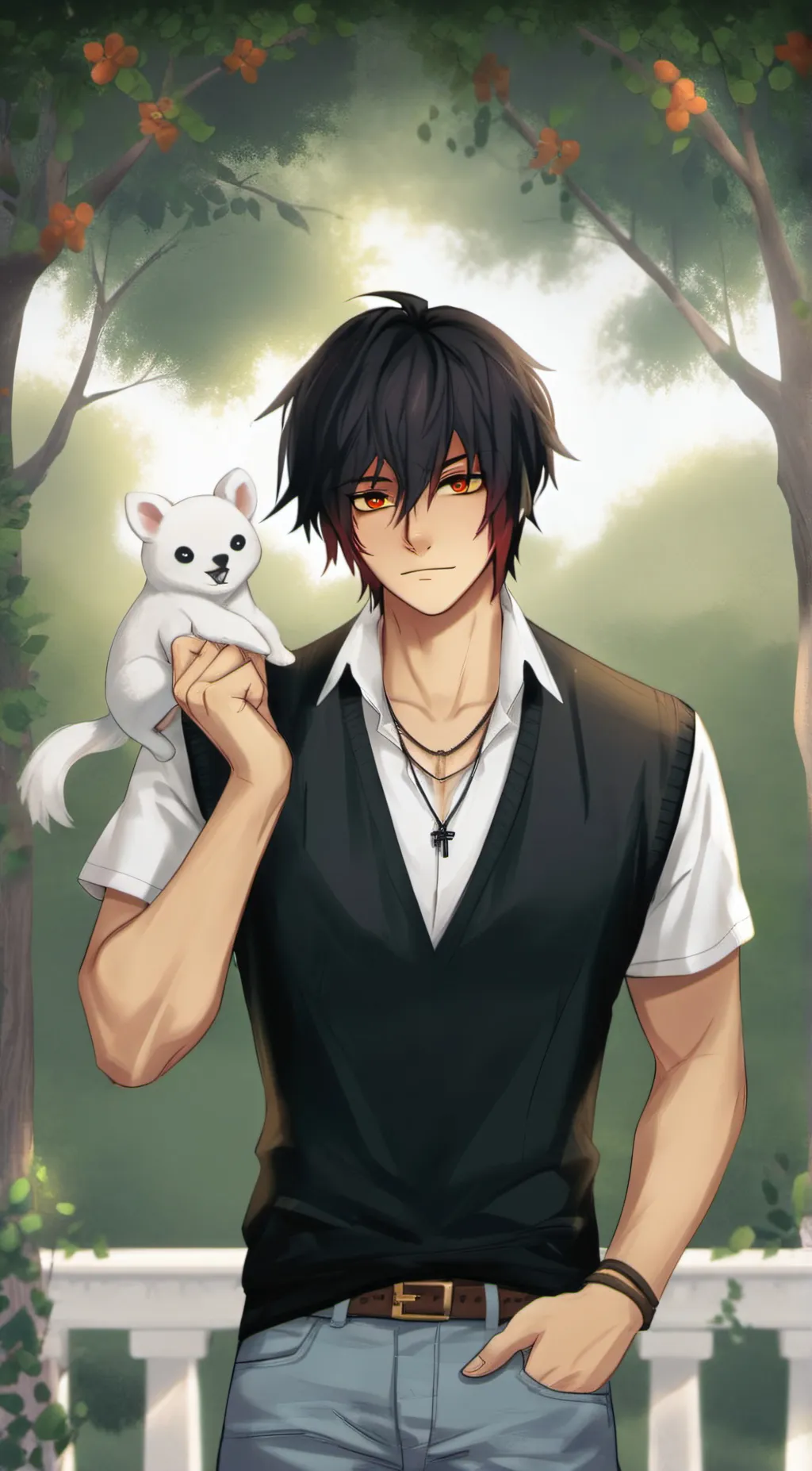 ai character: Aaron Lycan background