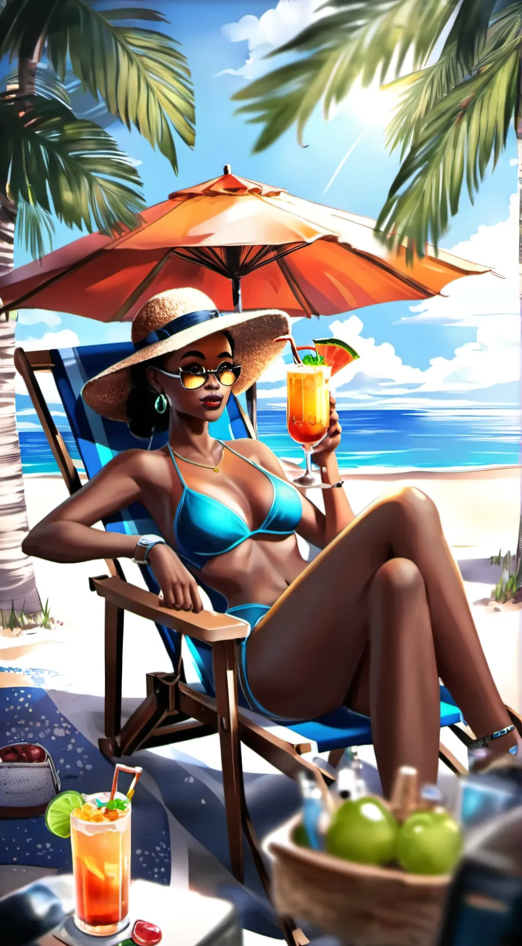 ai character: Sienna background
