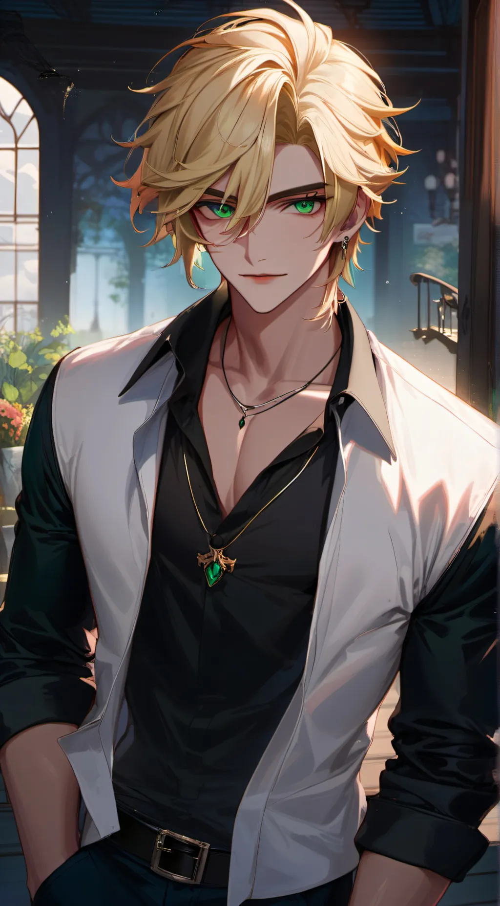 ai character: Adrien Agreste background