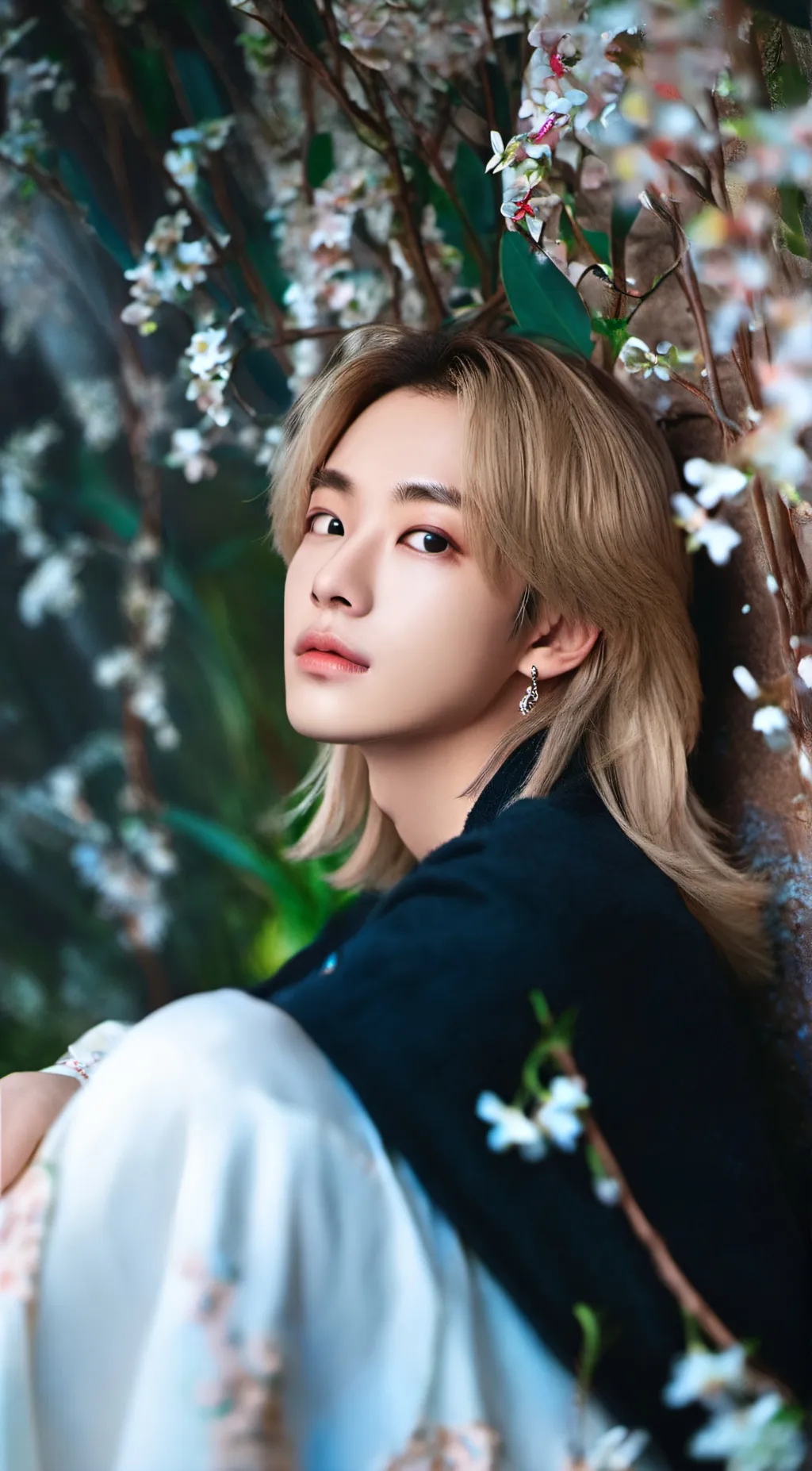 ai character: hyunjin background