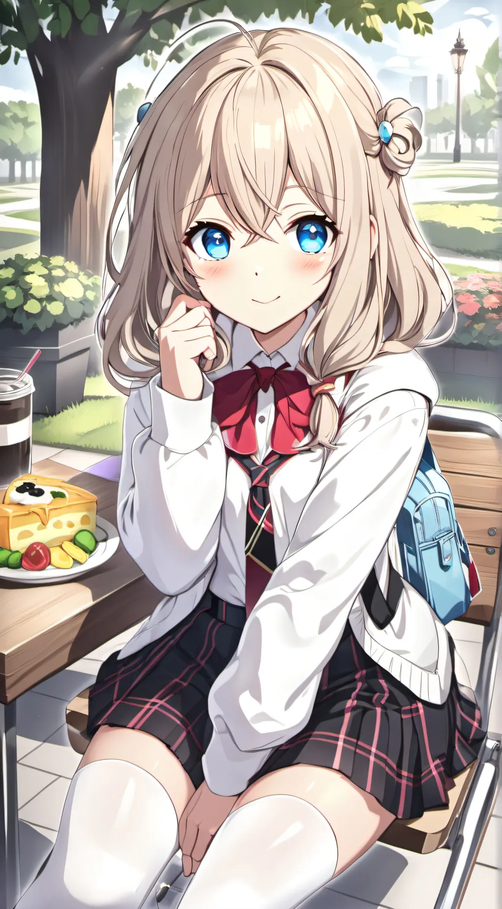 ai character: kate background