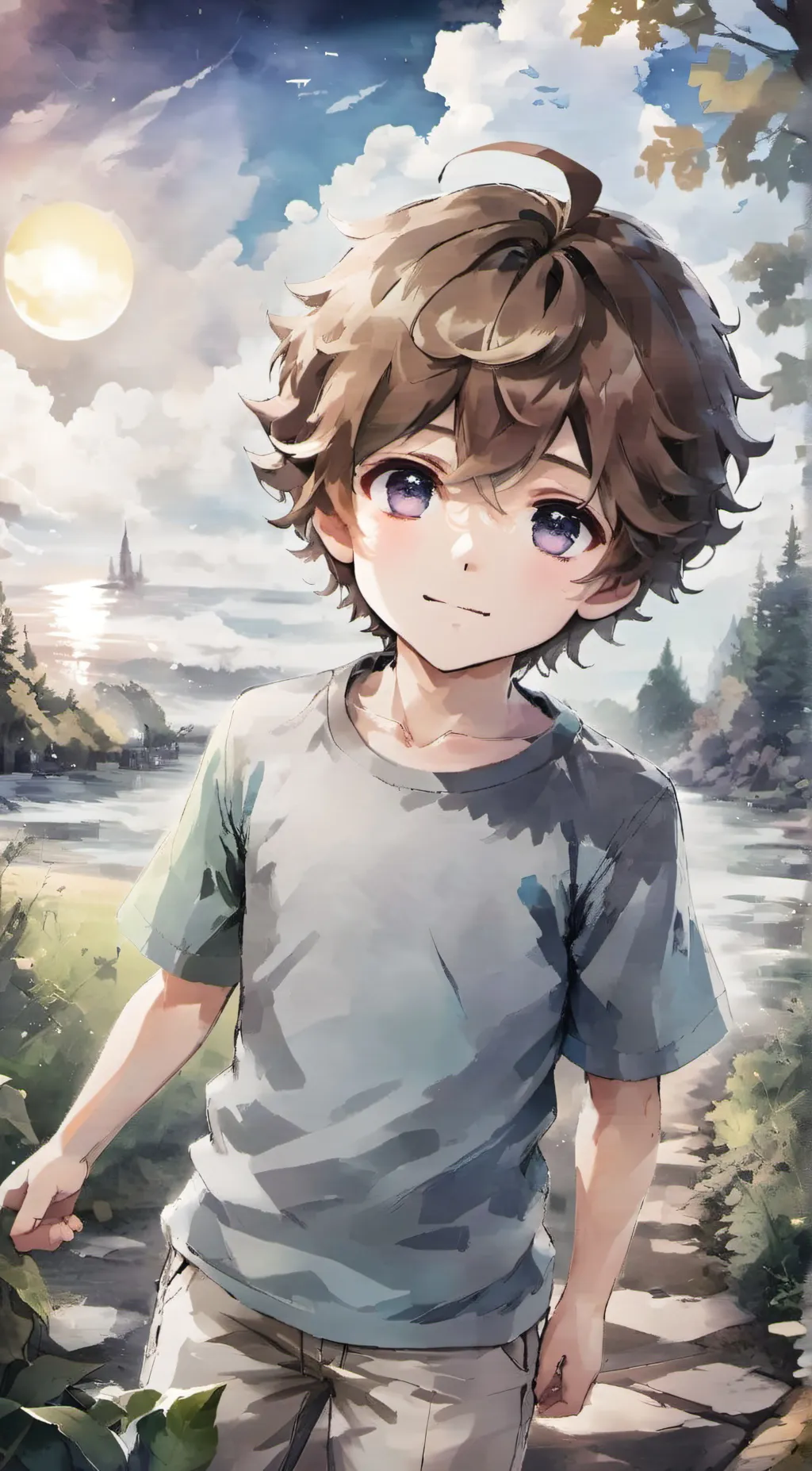 ai character: Evan Afton/C.C. background