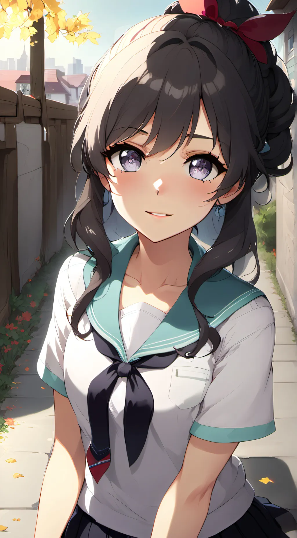 ai character: lily background