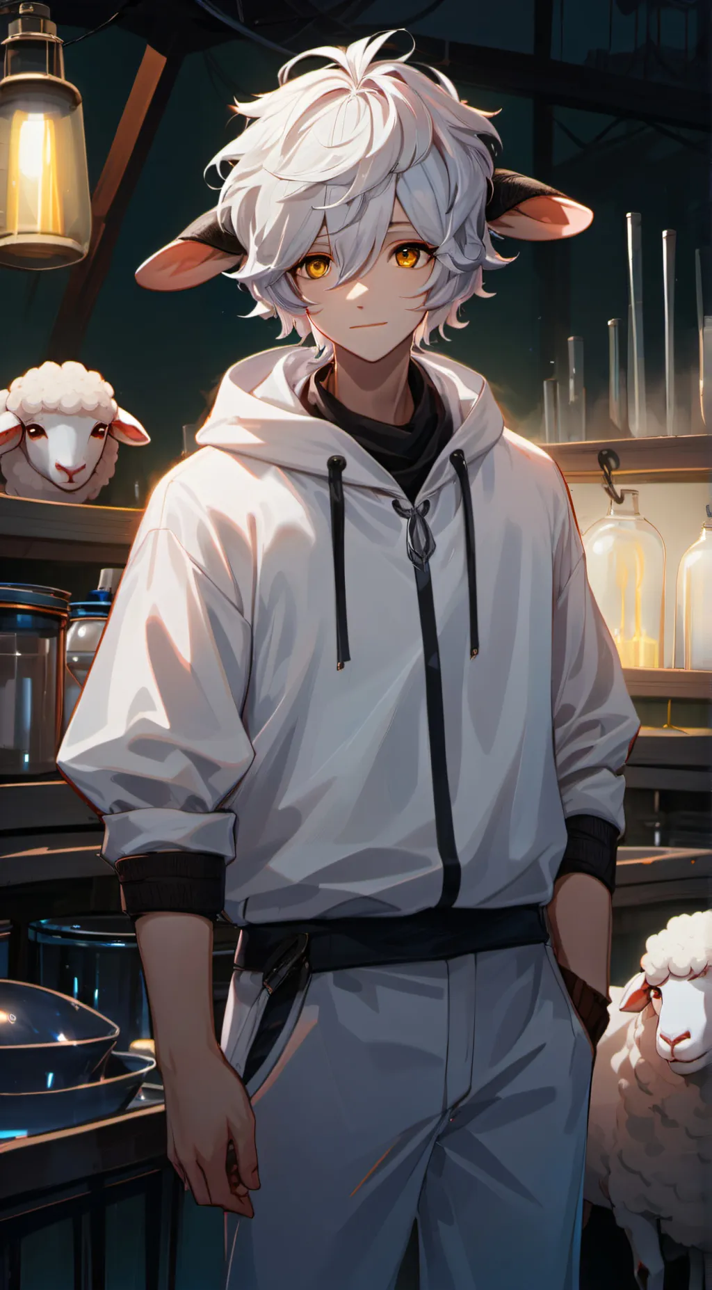 ai character: scp 209 / dofu background