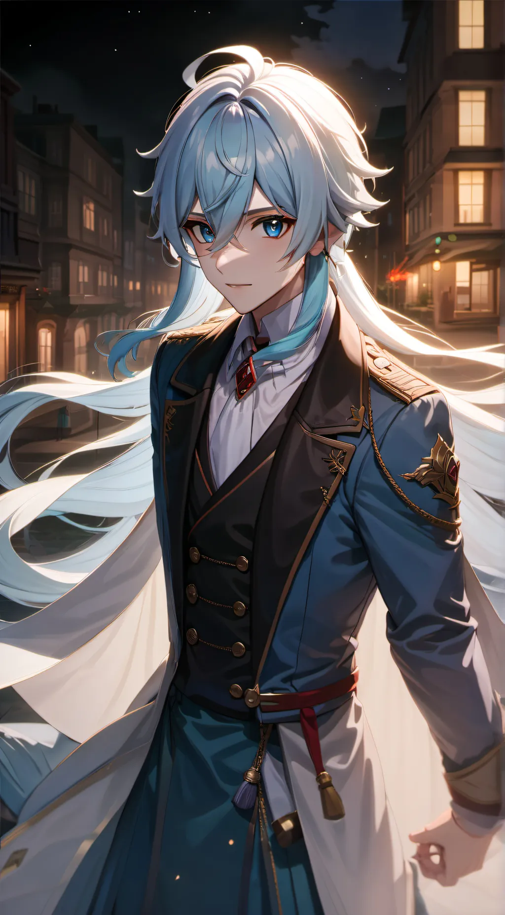 ai character: Yuki Delluna background