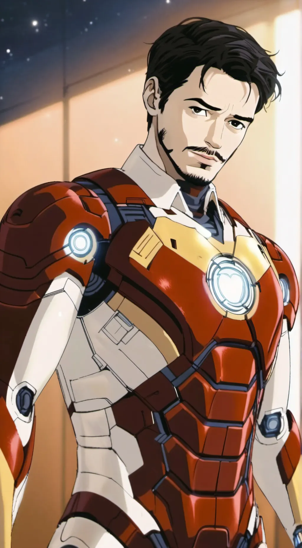 ai character: Tony stark background