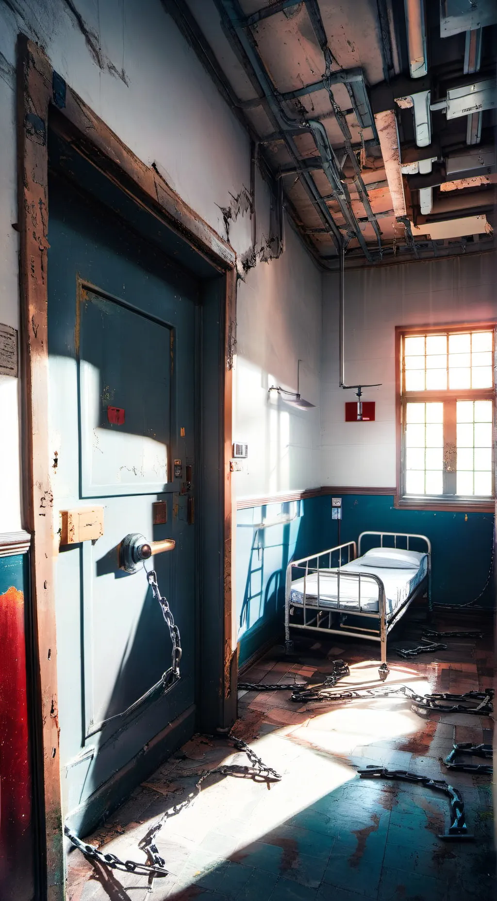 ai character: Mental asylum background